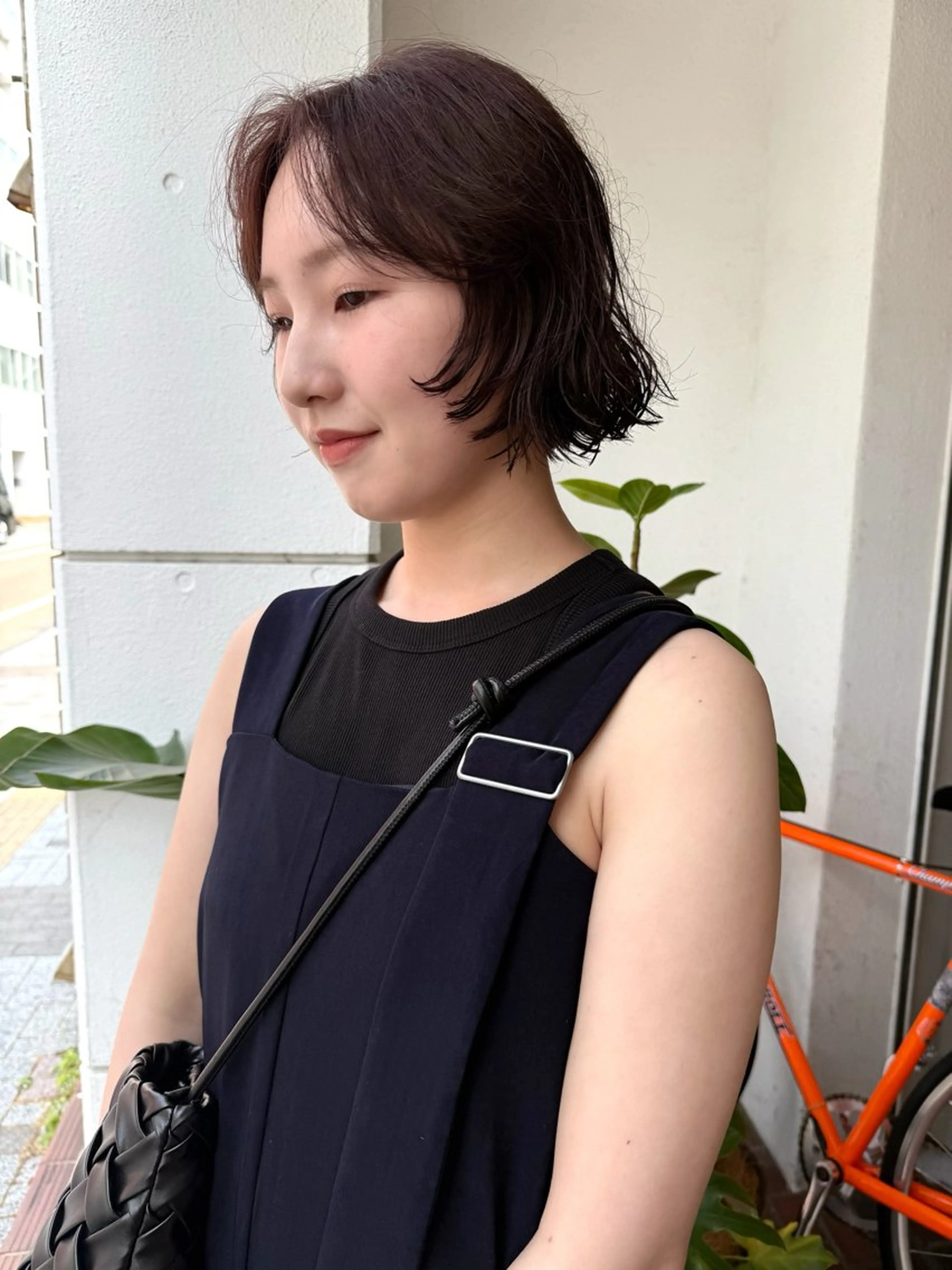 ショート くせ毛 muku所属・ボブ/パーマ /muku サリのヘアスタイル