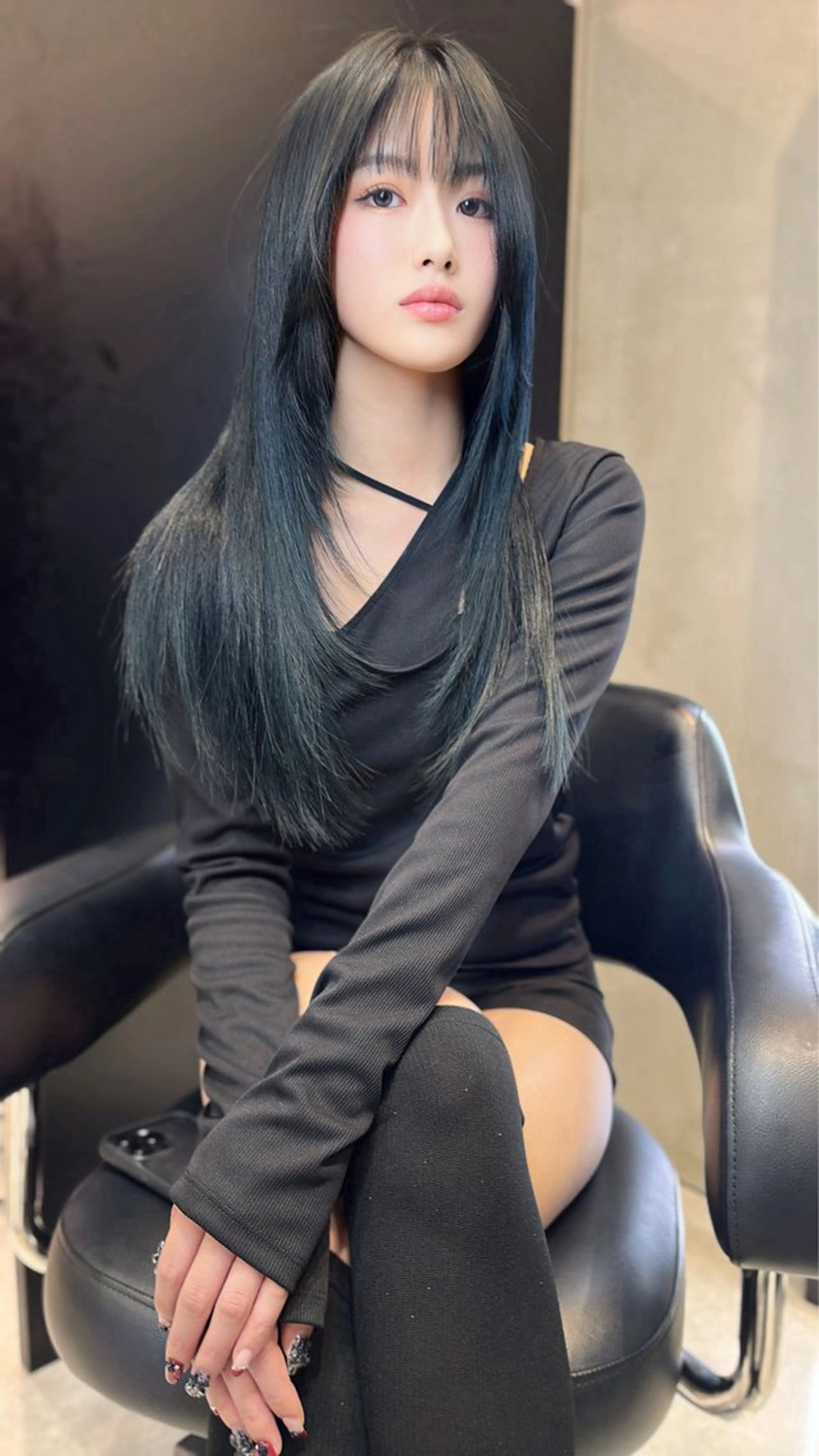 ロング カット トリートメント 中韓🇨🇳🇰🇷 🤍TAKAHIROのヘアスタイル