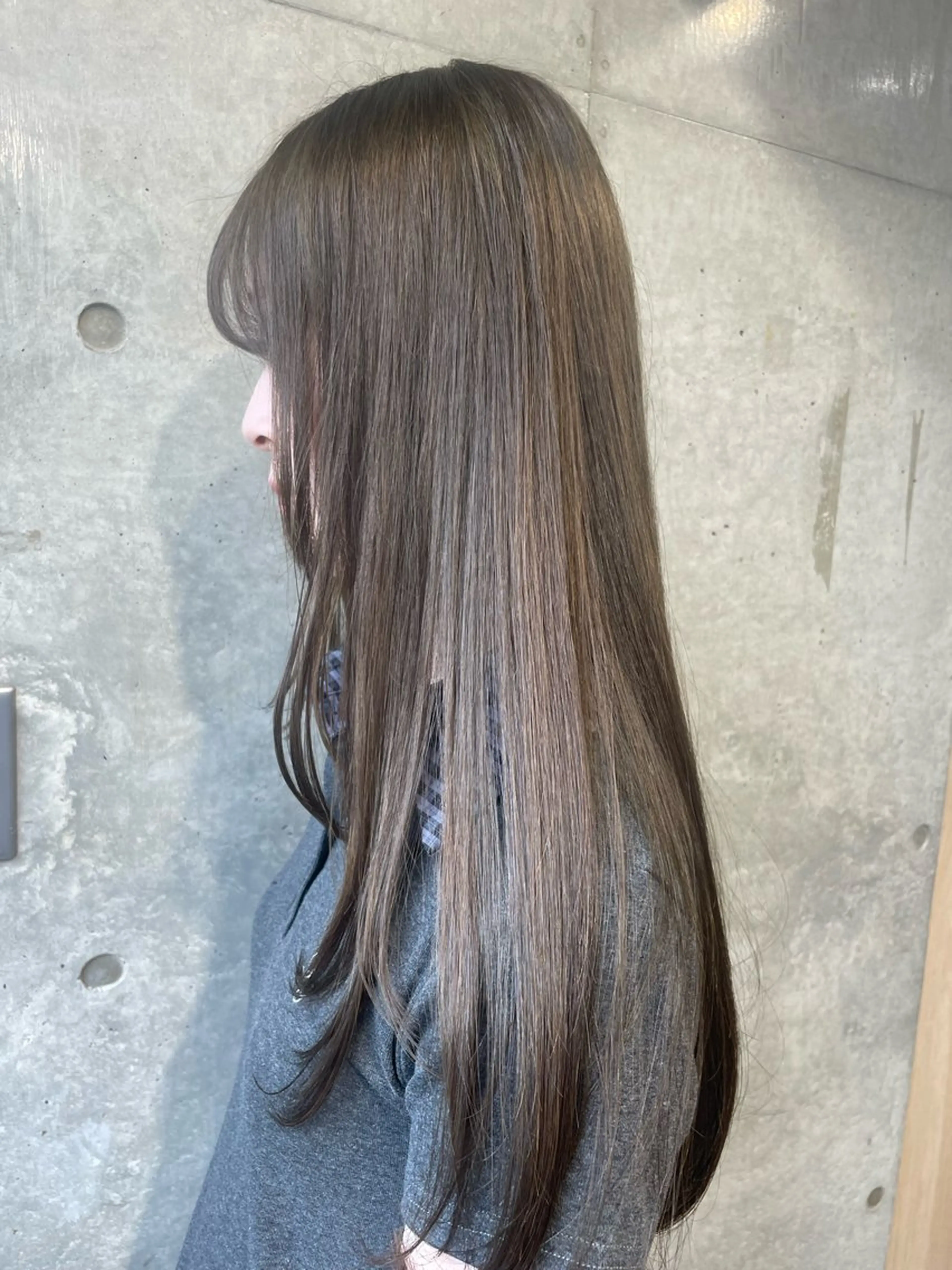 新規様限定♡ [ブリーチなしダブルカラー ＋ トリートメント🎀🧴] #暖色カラー #寒色カラーの写真