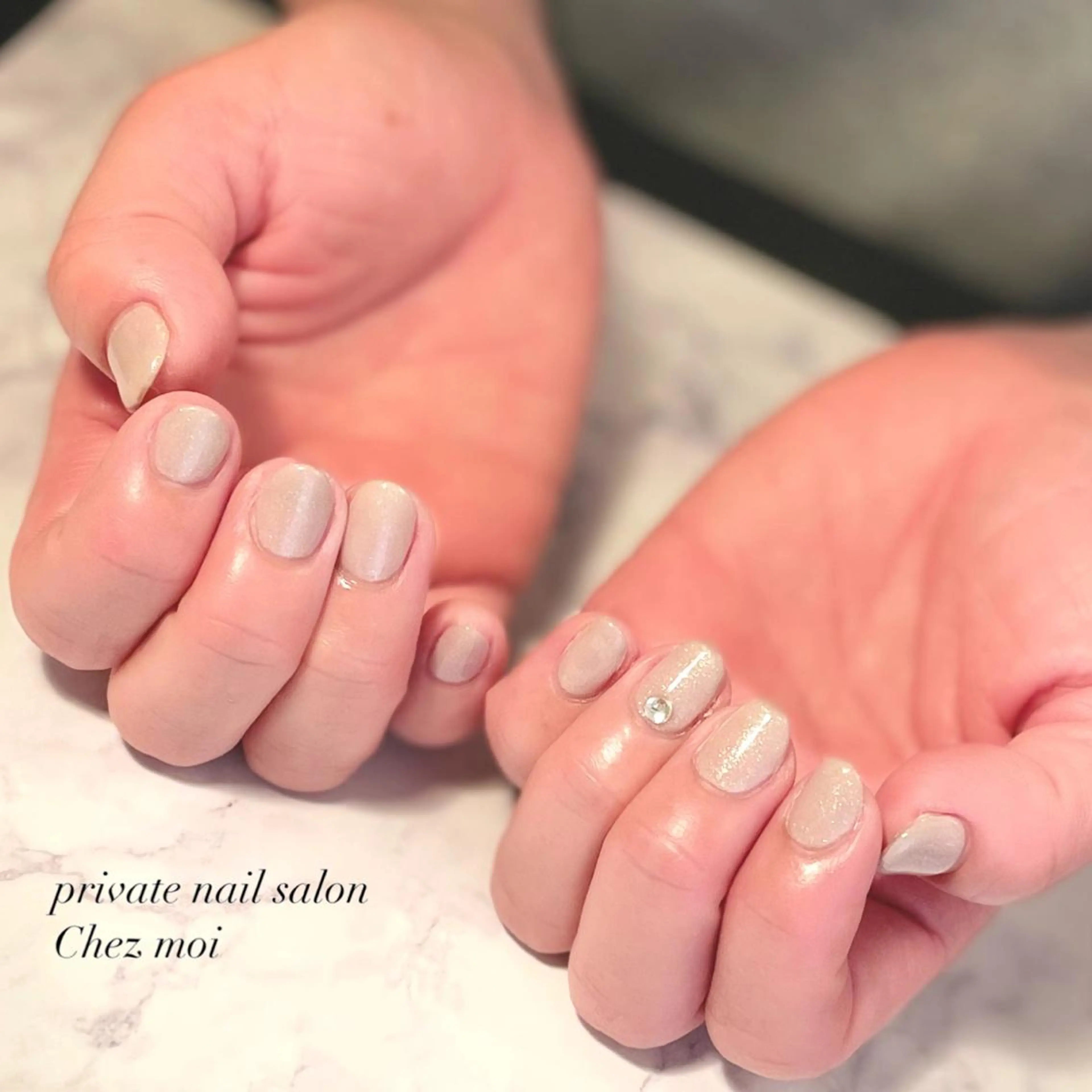 ネイル ワンカラーネイル KOMINE TOMOKOのネイルデザイン