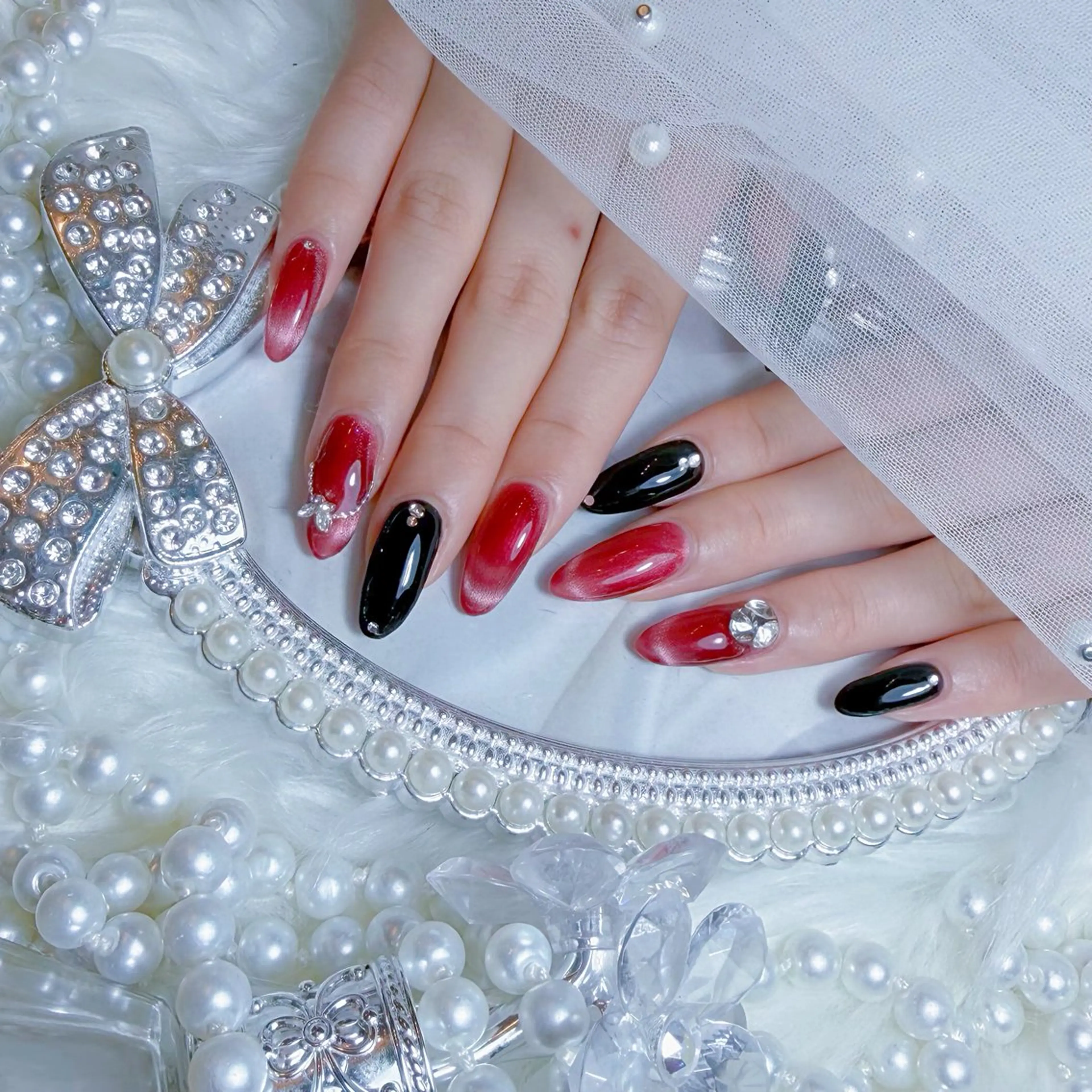 ネイル ハンドネイル Yudia🩵 Yuiのネイルデザイン