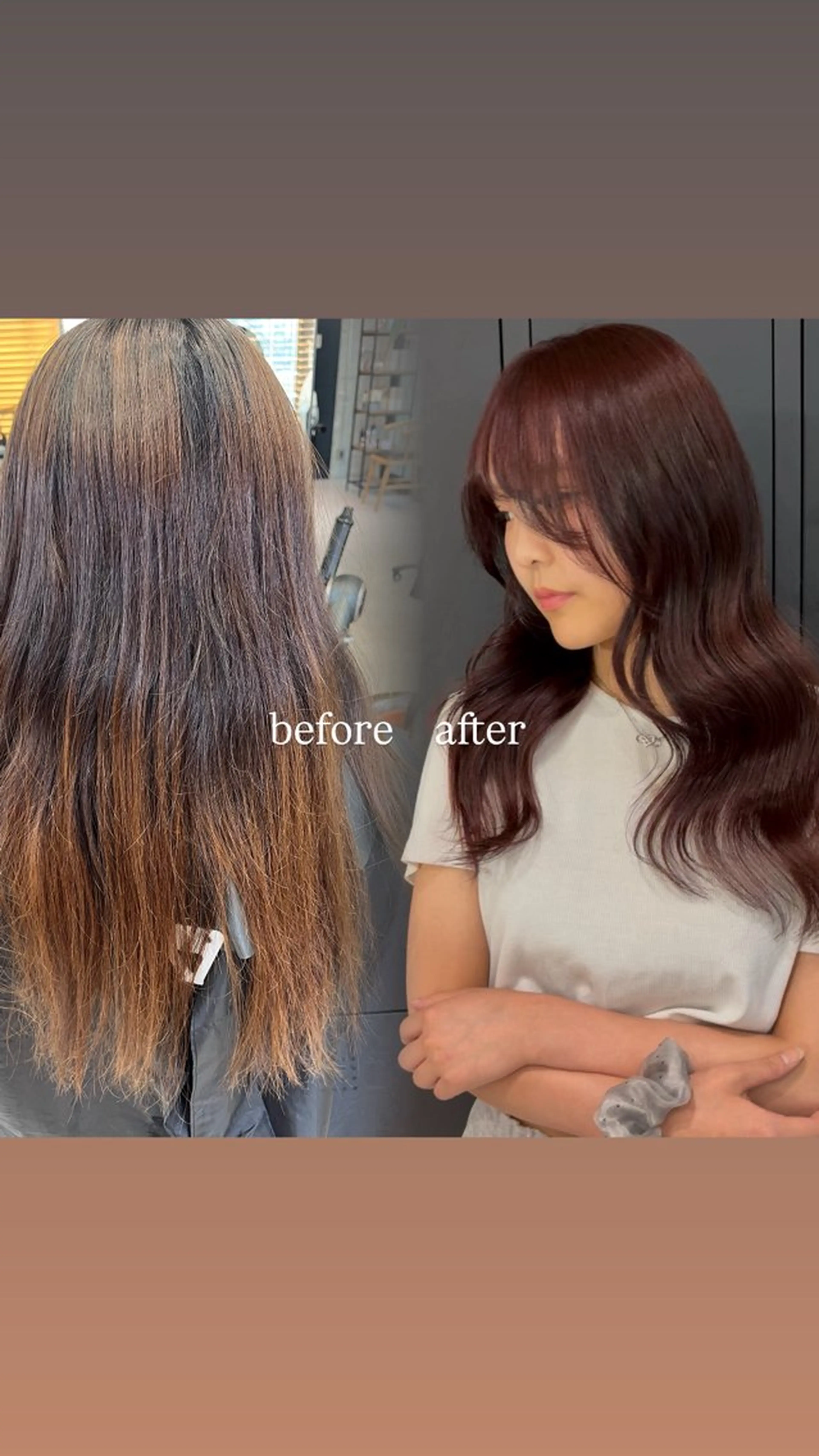 ロング ヘアカラー 🌊ハイライト Rizu🌊のヘアスタイル