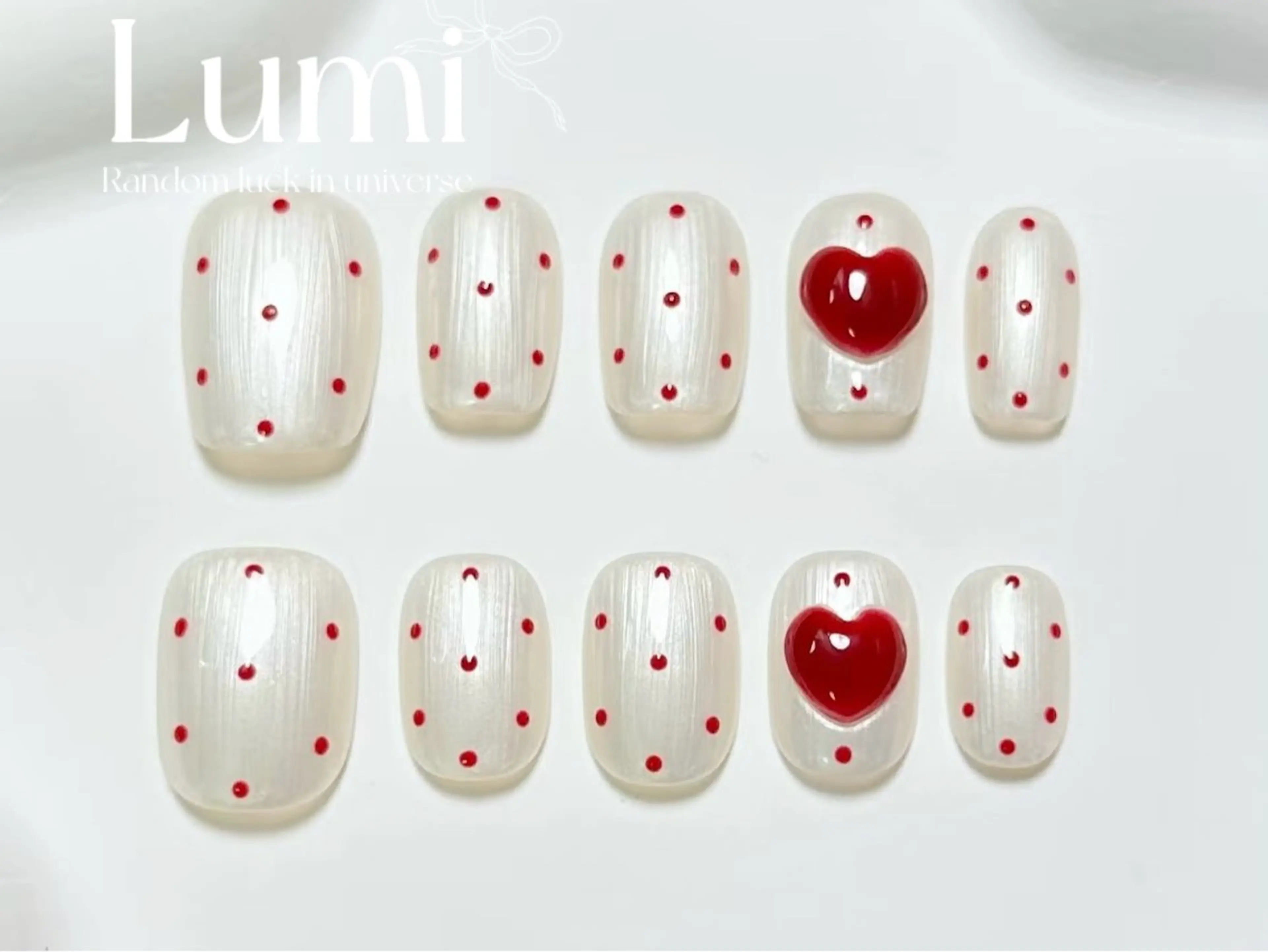 💝 バレンタイン限定 定額ネイル 💅の写真