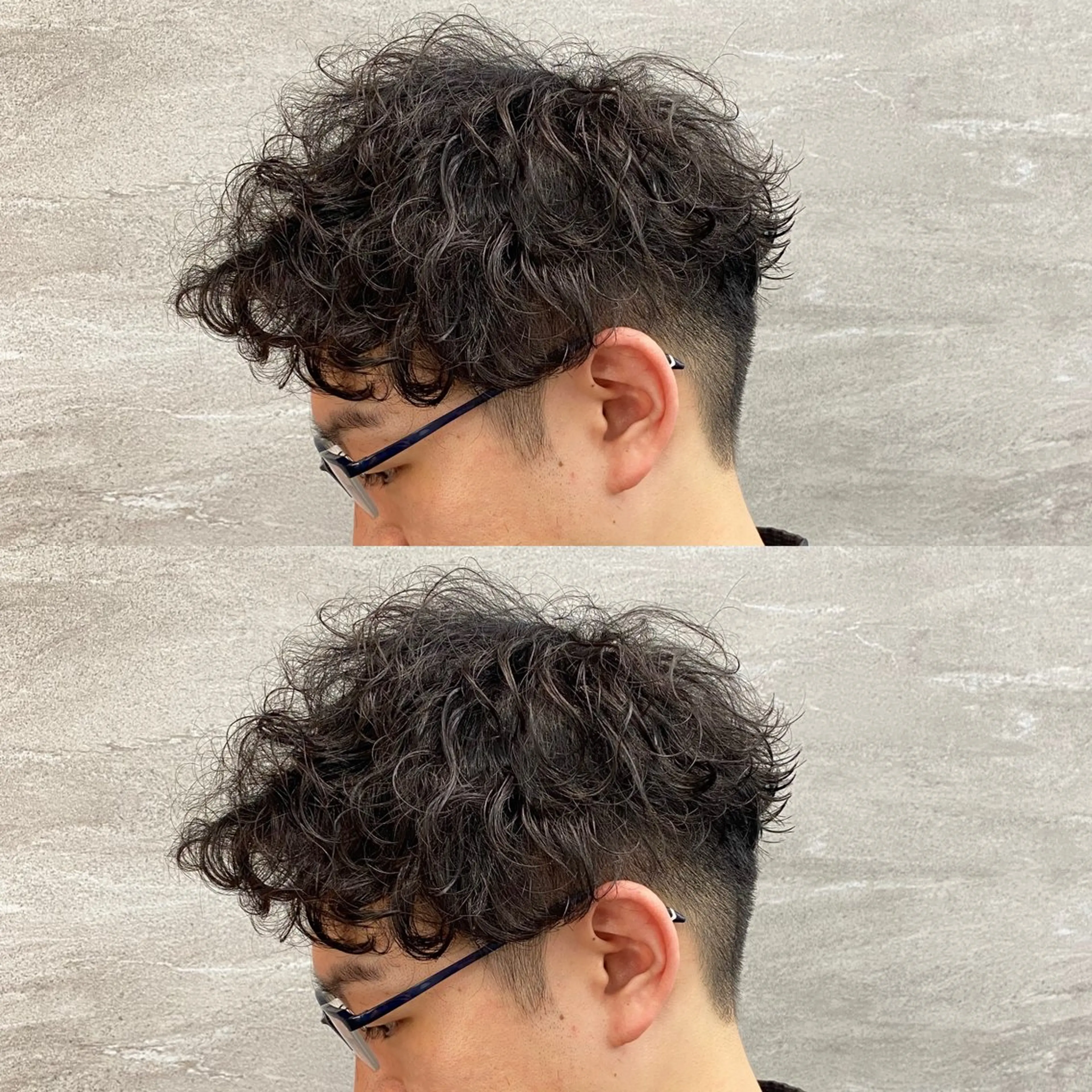 パーマ メンズ カット パーマ 🔷似合わせのプロ KUMA🔷のヘアスタイル