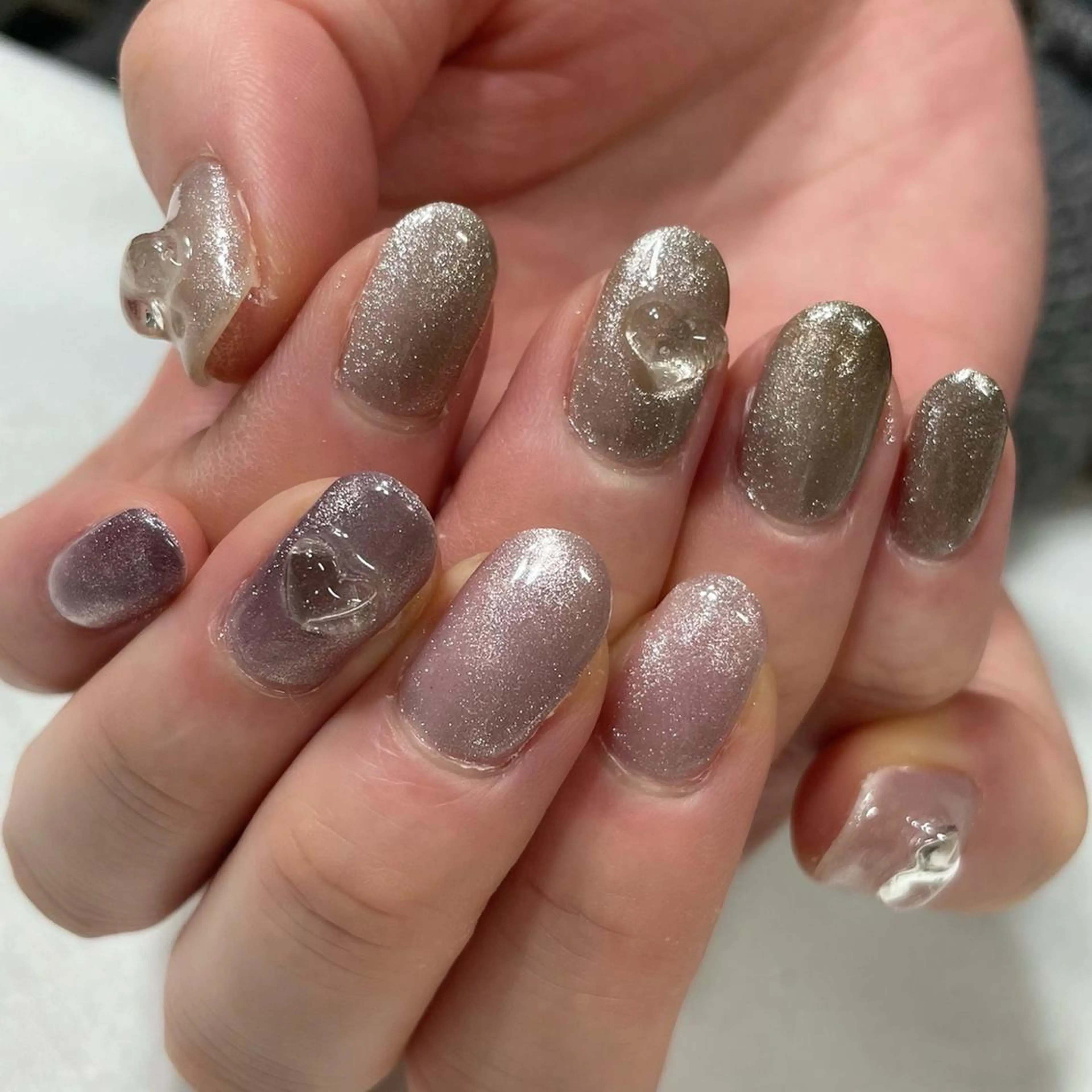 ネイル ジェルネイル 東 千夏のネイルデザイン