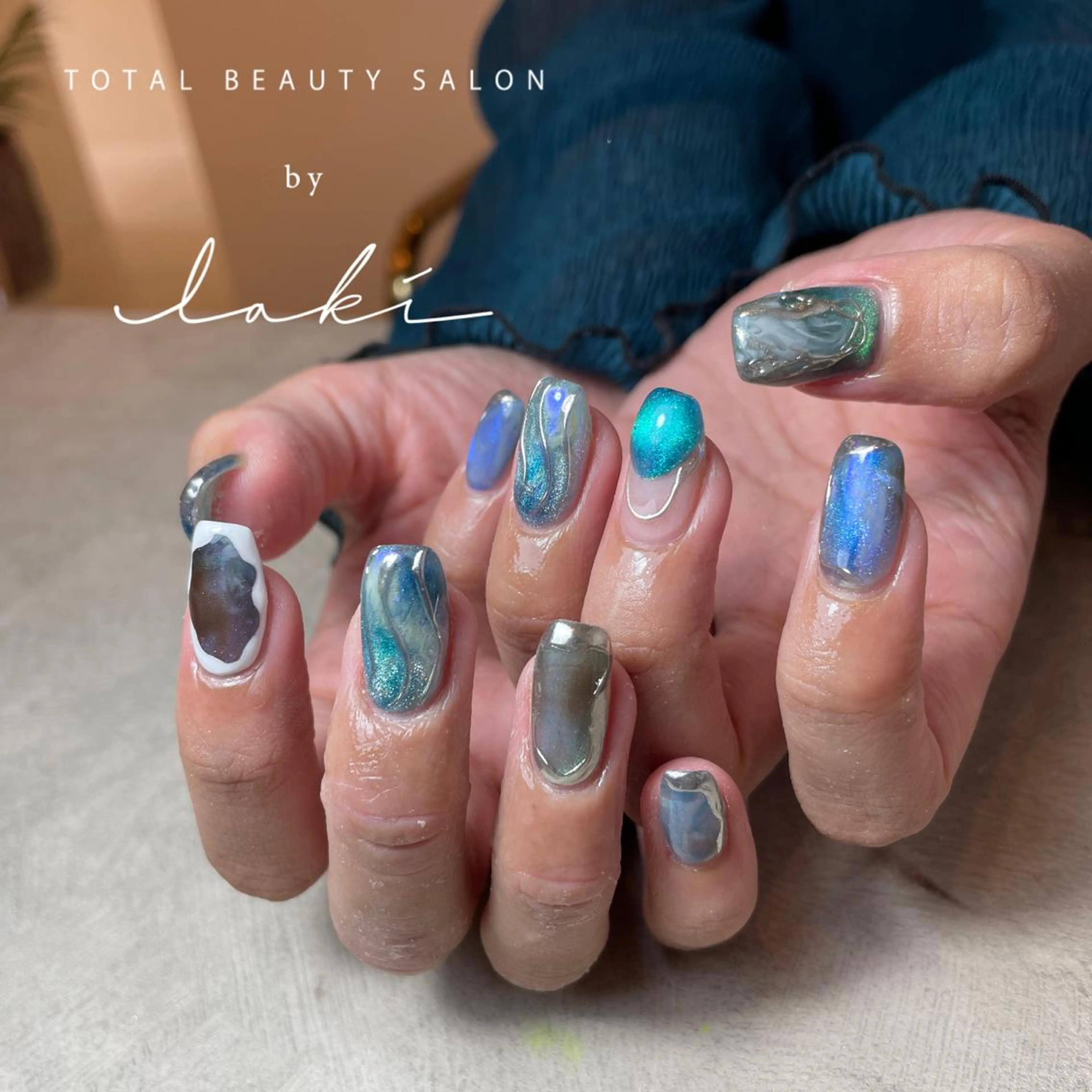 ネイル マグネットネイル my&所属・my&_ maimiのネイルデザイン