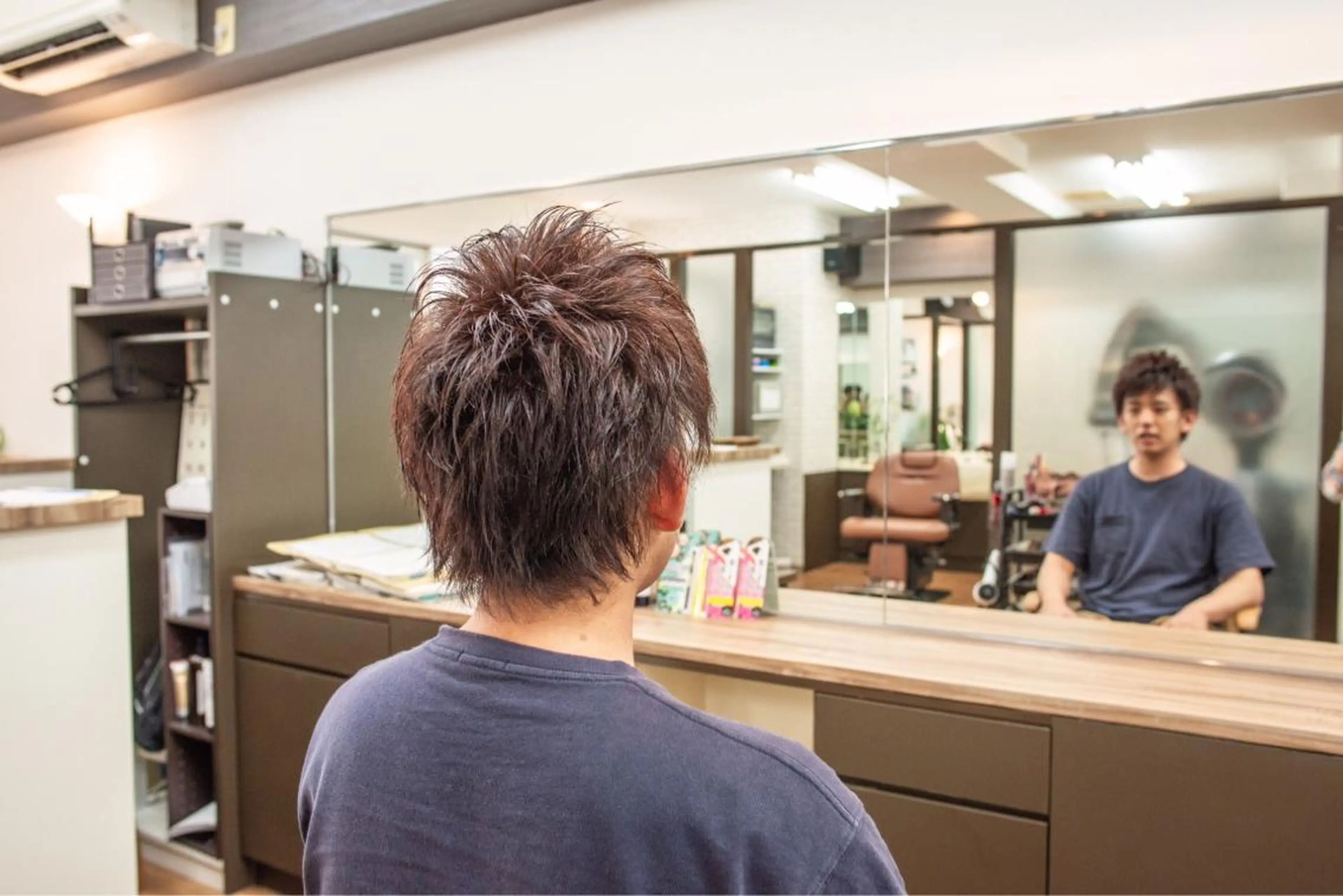 カラー メンズ ツーブロック アッシュ ブラウンカラー カット ヘアカラー トリートメント 【H.GENTIL】 TERUのその他イメージ