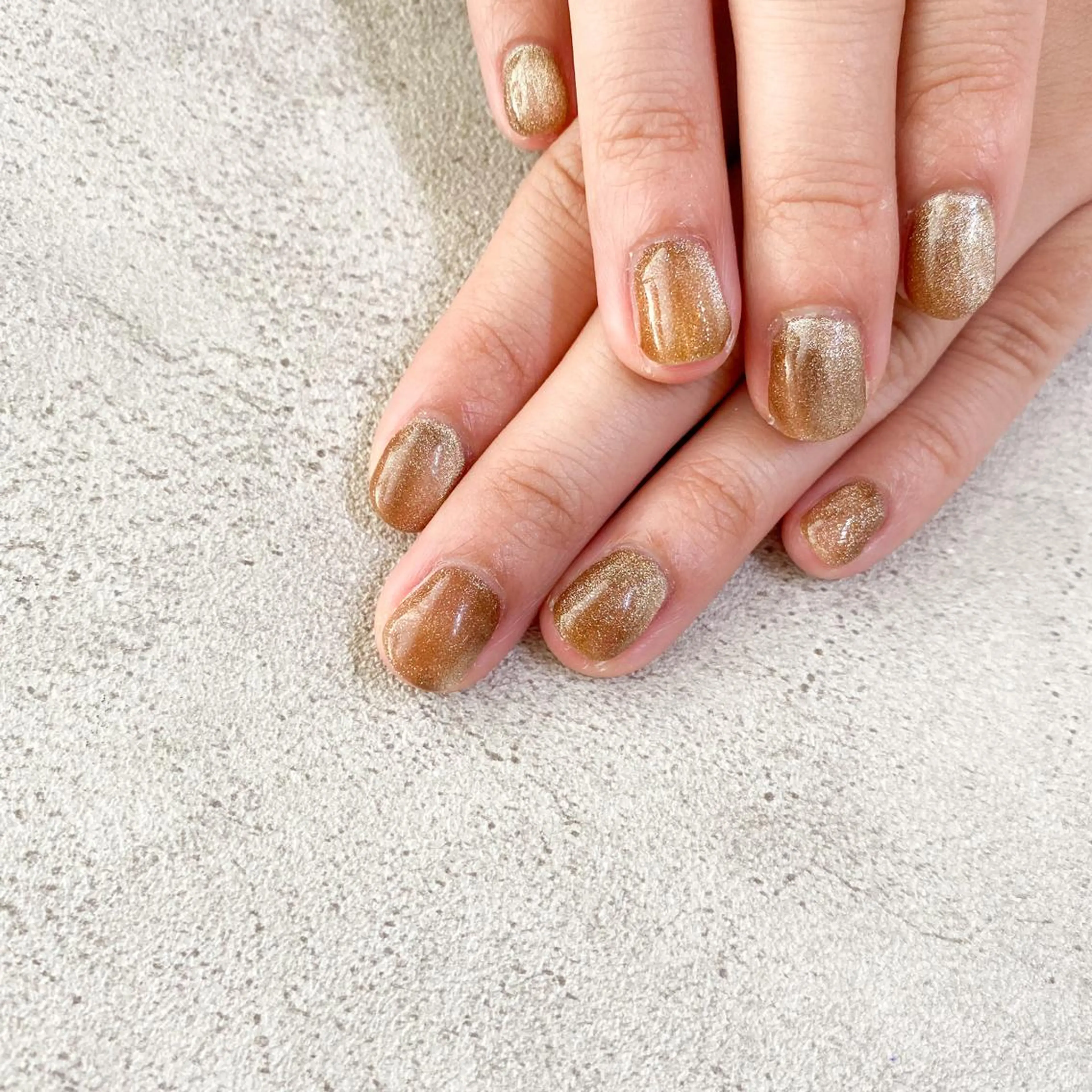 ネイル ゴテゴテ💙ワンホン リオナのネイルデザイン