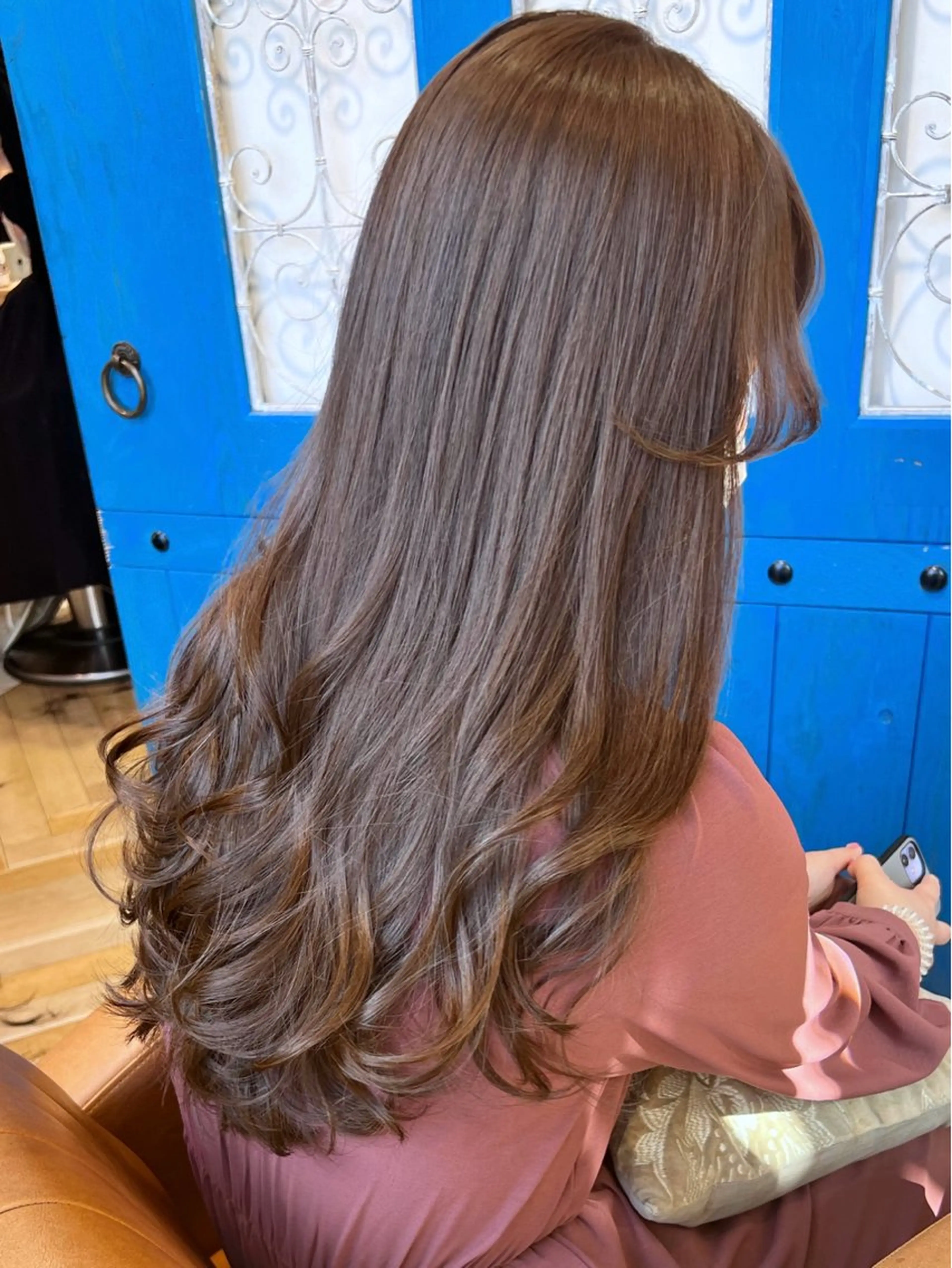 セミロング 大人ボブ/透明感 カラー/松原和志のヘアスタイル