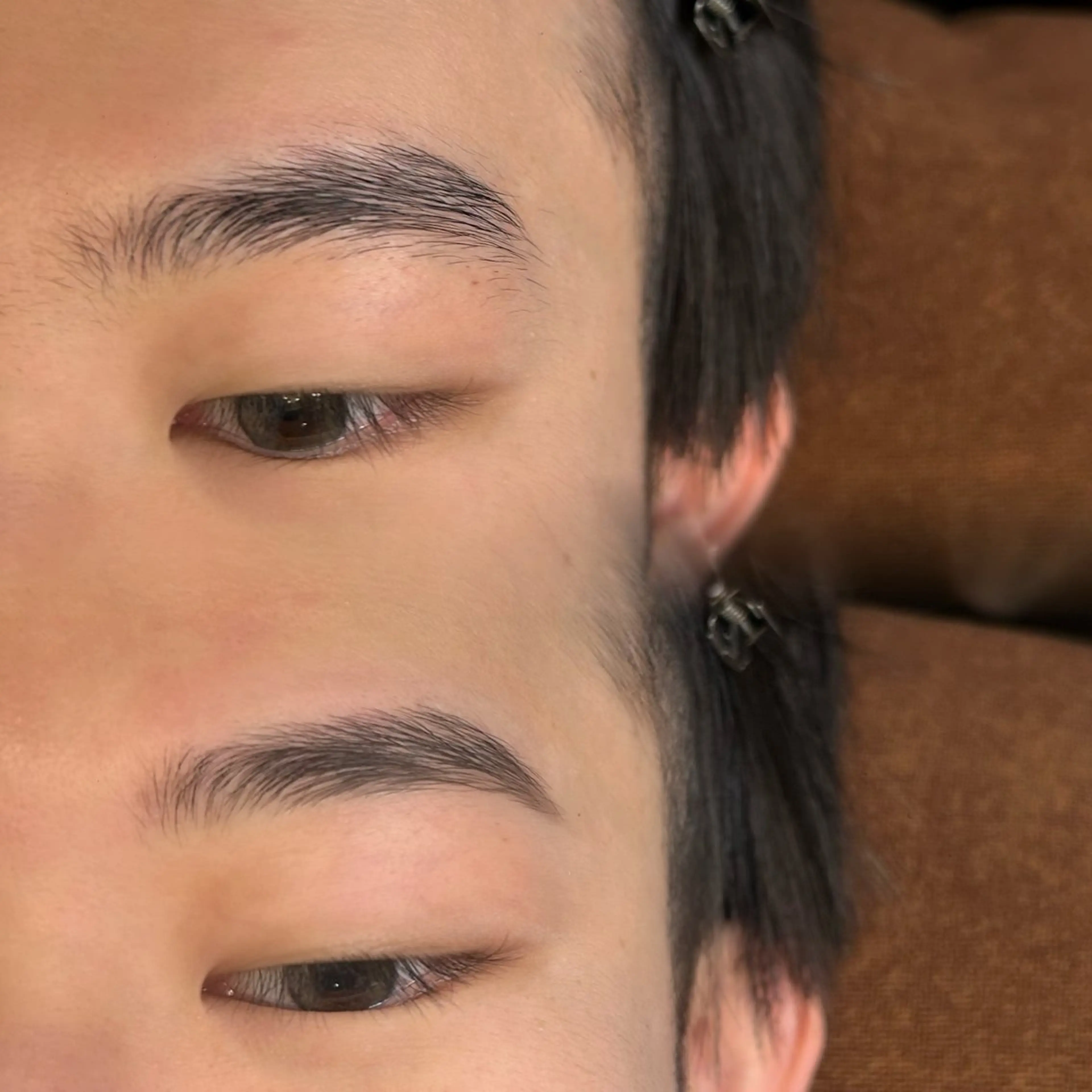 【人気NO.2】似合わせ眉デザインカット＋眉毛wax＋眉毛perm.𖥔 ݁の写真