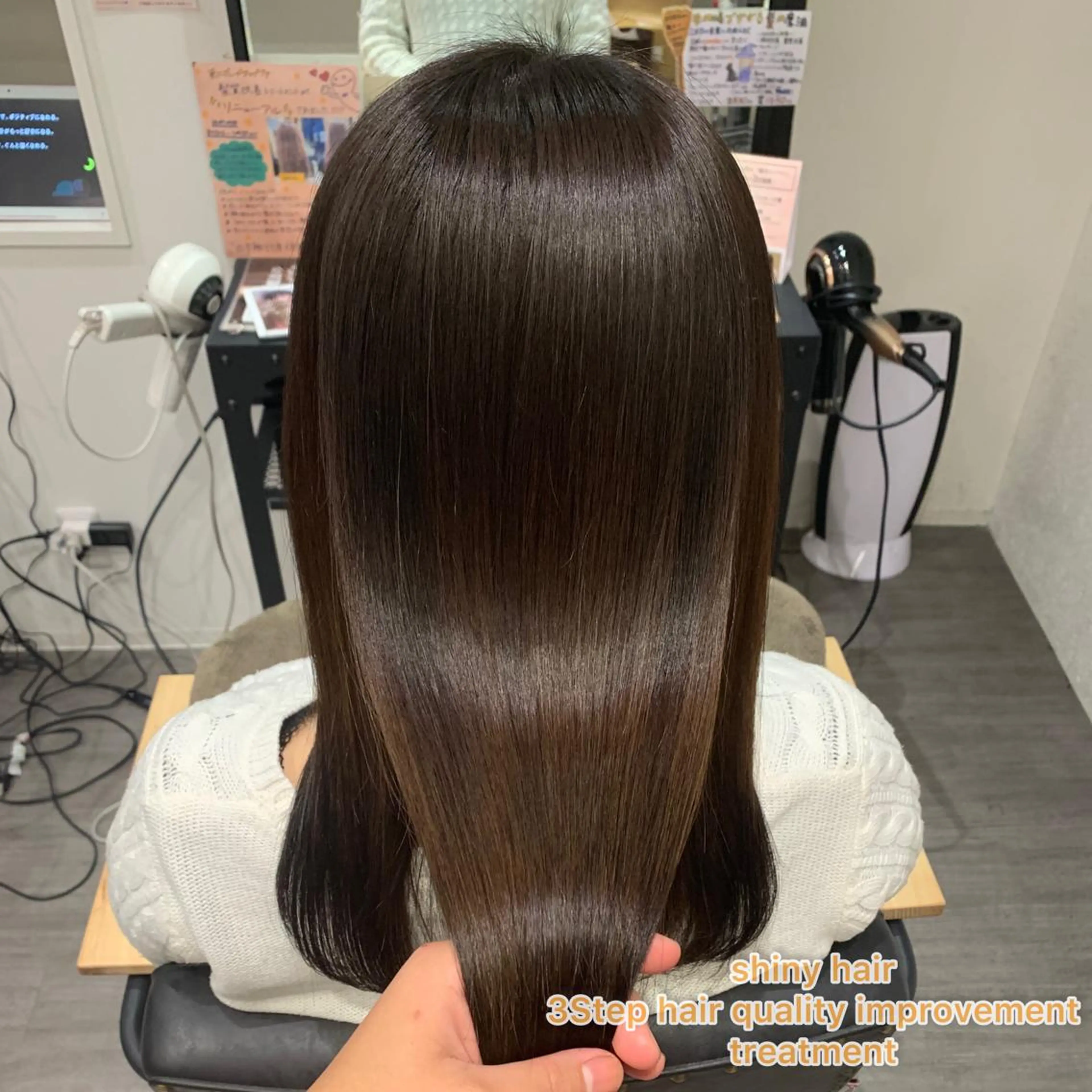 セミロング トリートメント ヘッドスパ 艶髪レイヤー上田 紗也🇰🇷💗のヘアスタイル