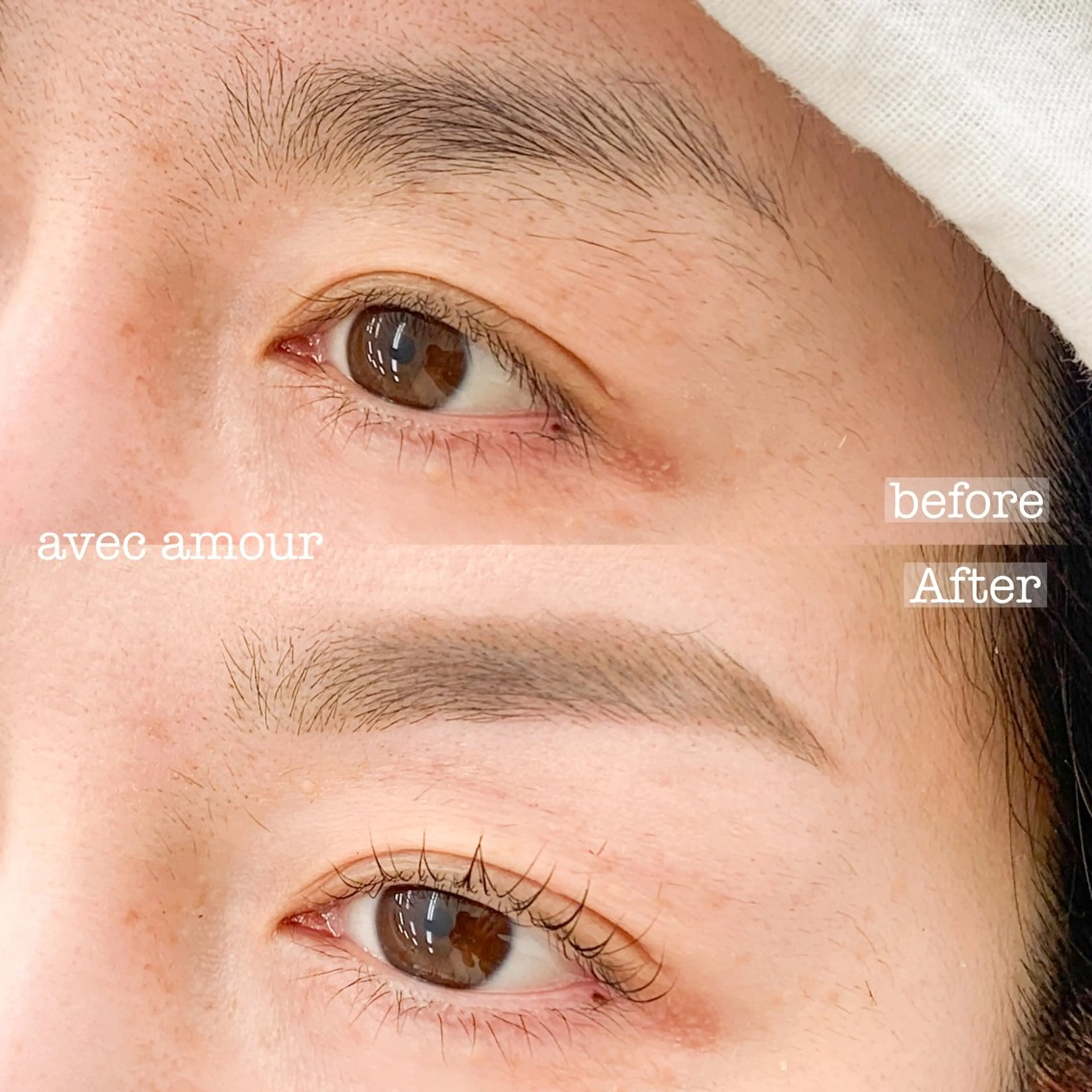 【メンズ】アイブロウワックス（＋1,500円でHBL変更可能）の写真