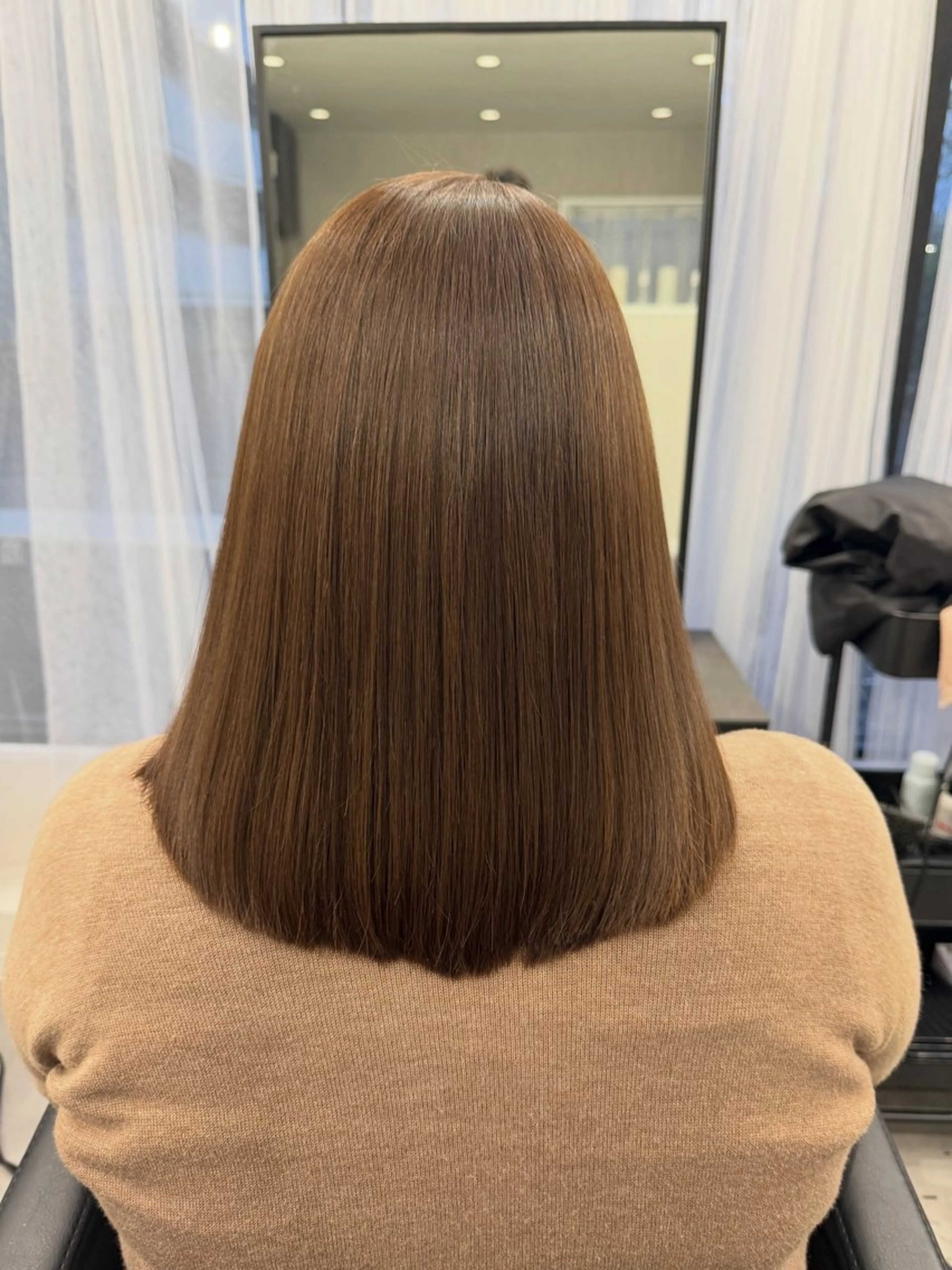 ミディアム カット ヘアカラー トリートメント CLOVE [クローブ]所属・【CLOVE】阿世賀 潤のヘアスタイル