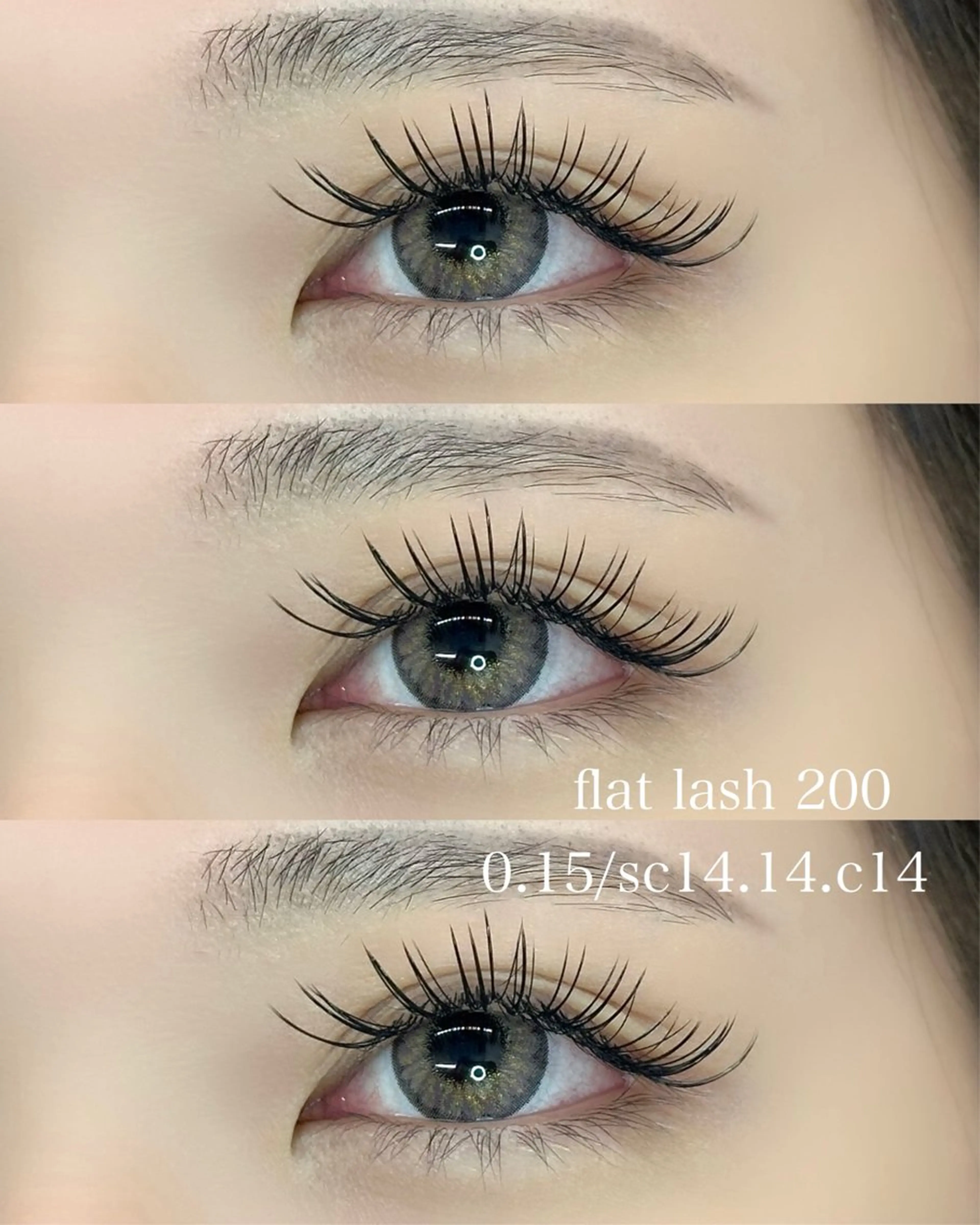 マツエク・マツパ 束感まつ毛 マツエク ぷりゅねる /心斎橋店のマツエク・マツパデザイン