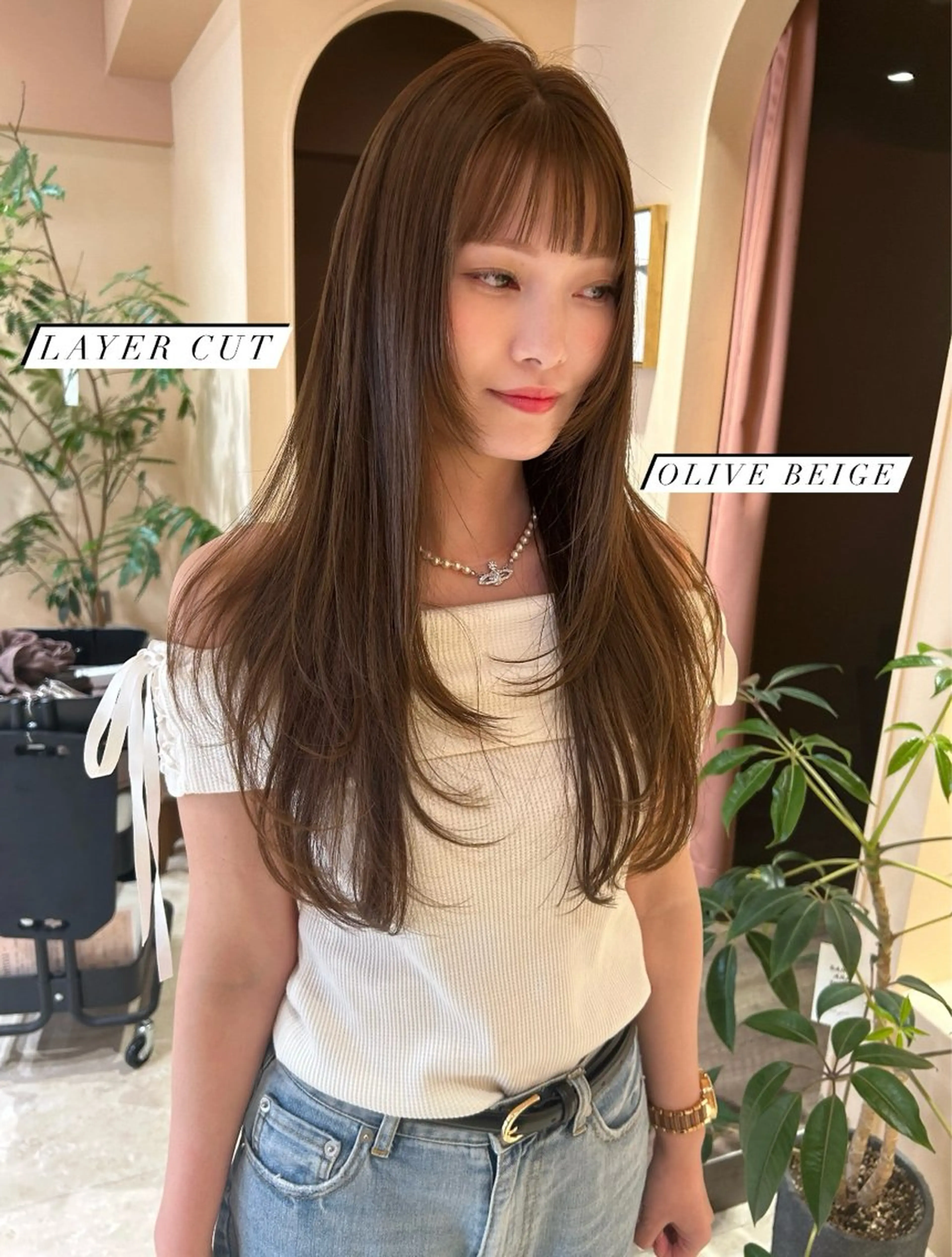 ロング emu    head spa & treatment所属・髙塚碧🇰🇷 韓国ヘア🎗️のヘアスタイル