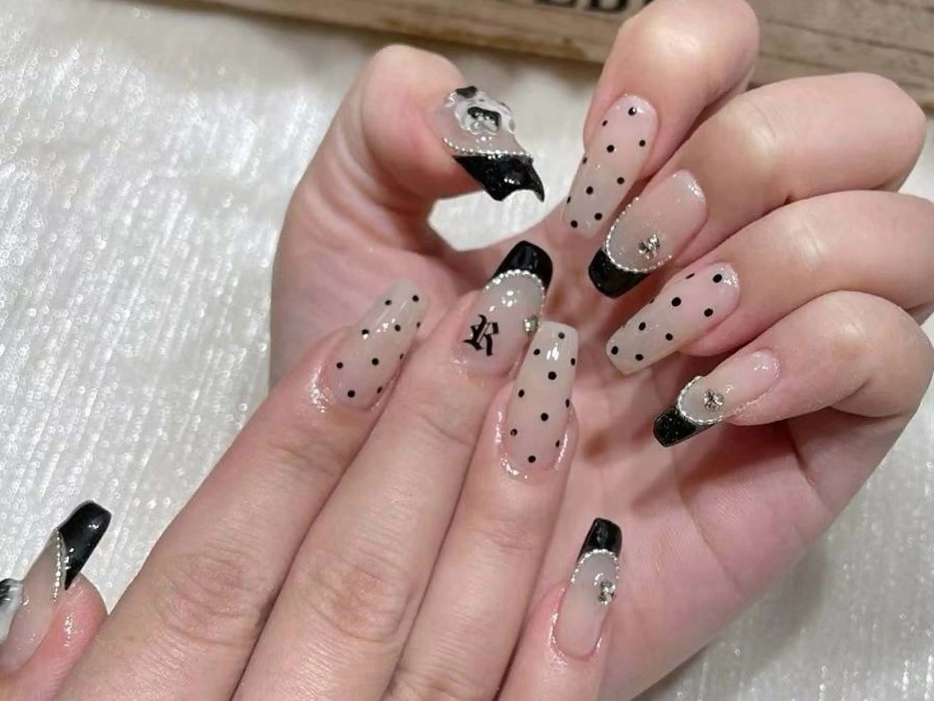 ネイル アートネイル フラワーネイル フットネイル ジェルネイル マグネットネイル Babarla nailのネイルデザイン