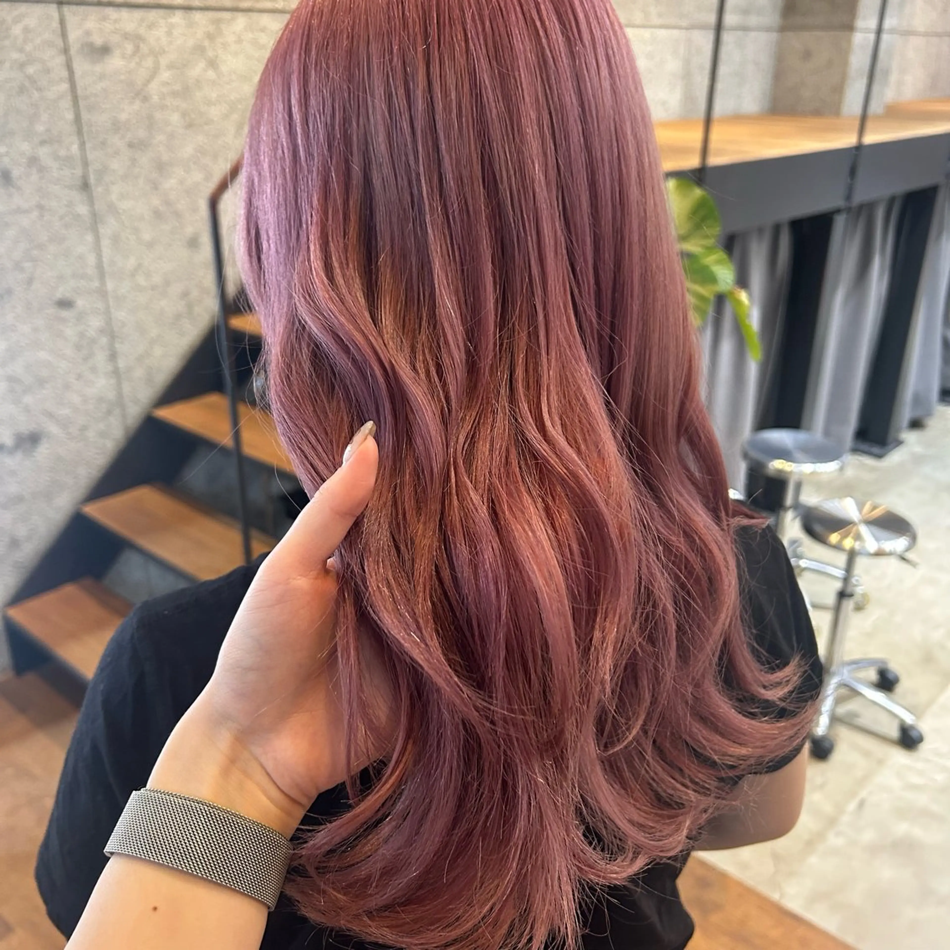 カラー ヘアカラー トリートメント 🍓ダメージレスで 可愛く🍓HINAのヘアスタイル
