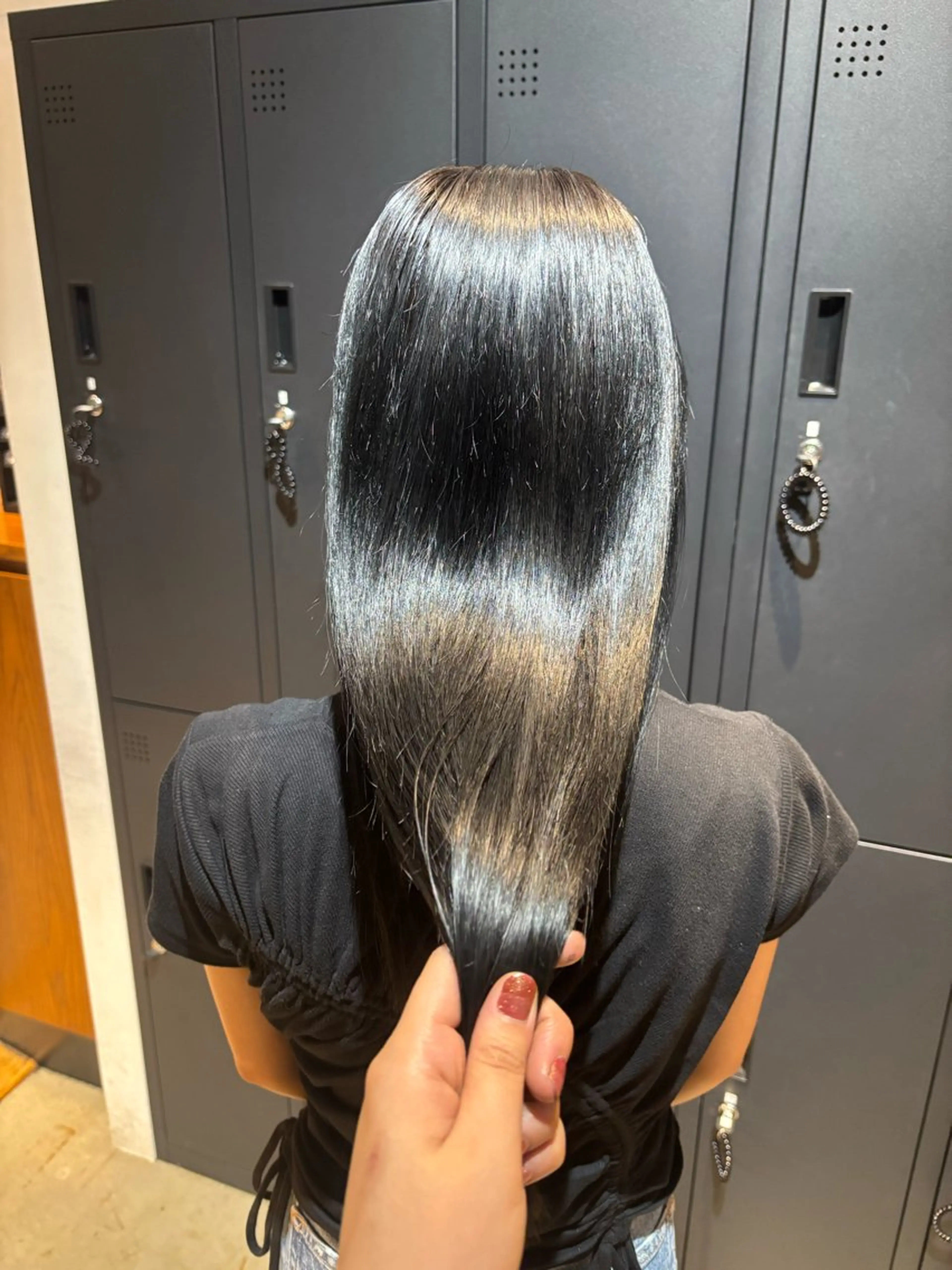 ロング ヘアカラー トリートメント ☆ﾘｻ  カラー/ トリートメント☆のヘアスタイル