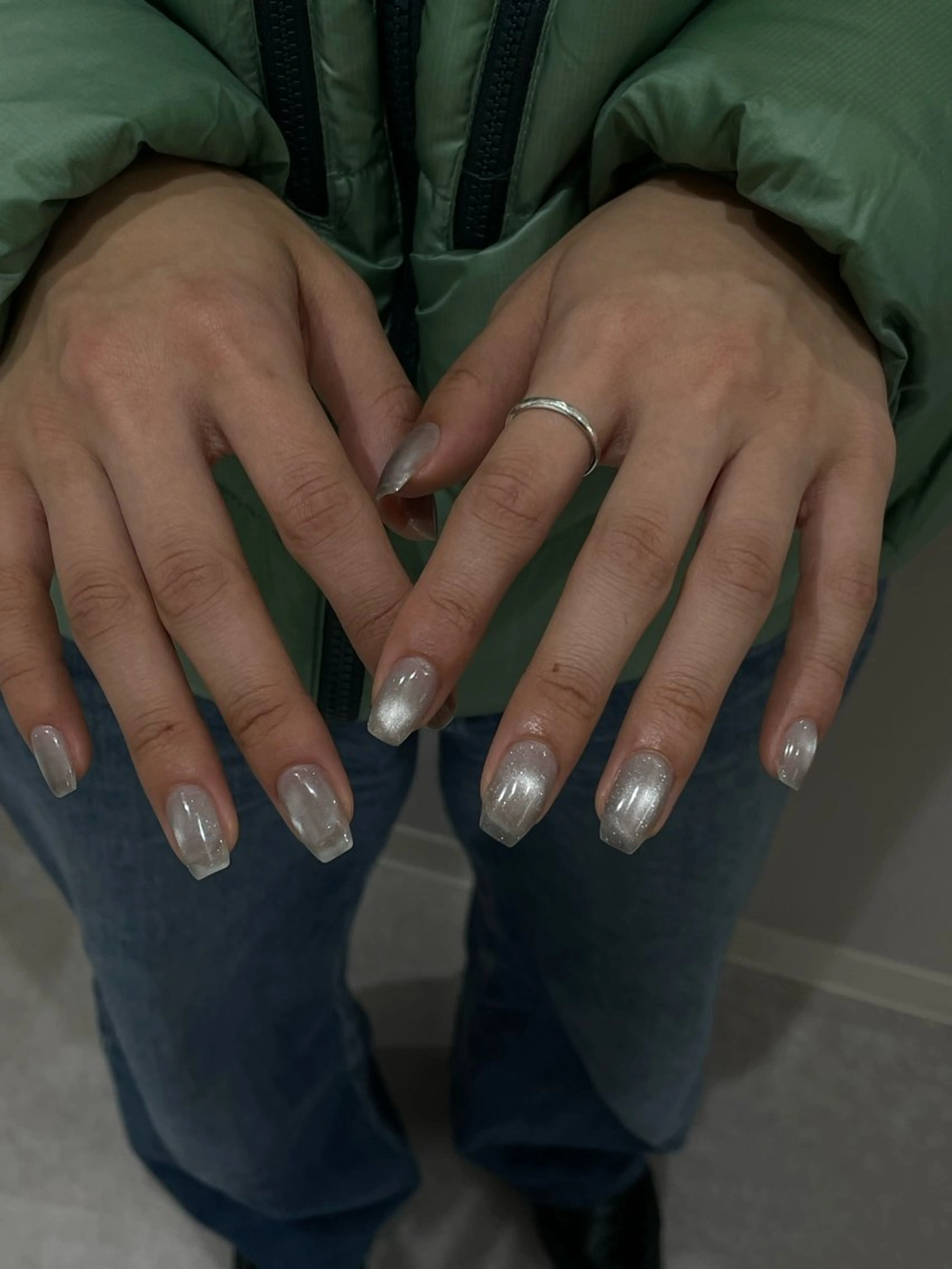 ネイル マグネットネイル ハンドネイル GO TODAY 吉祥寺Glint所属・うの 韓国ﾈｲﾙ໒꒱⋆⭒˚のネイルデザイン