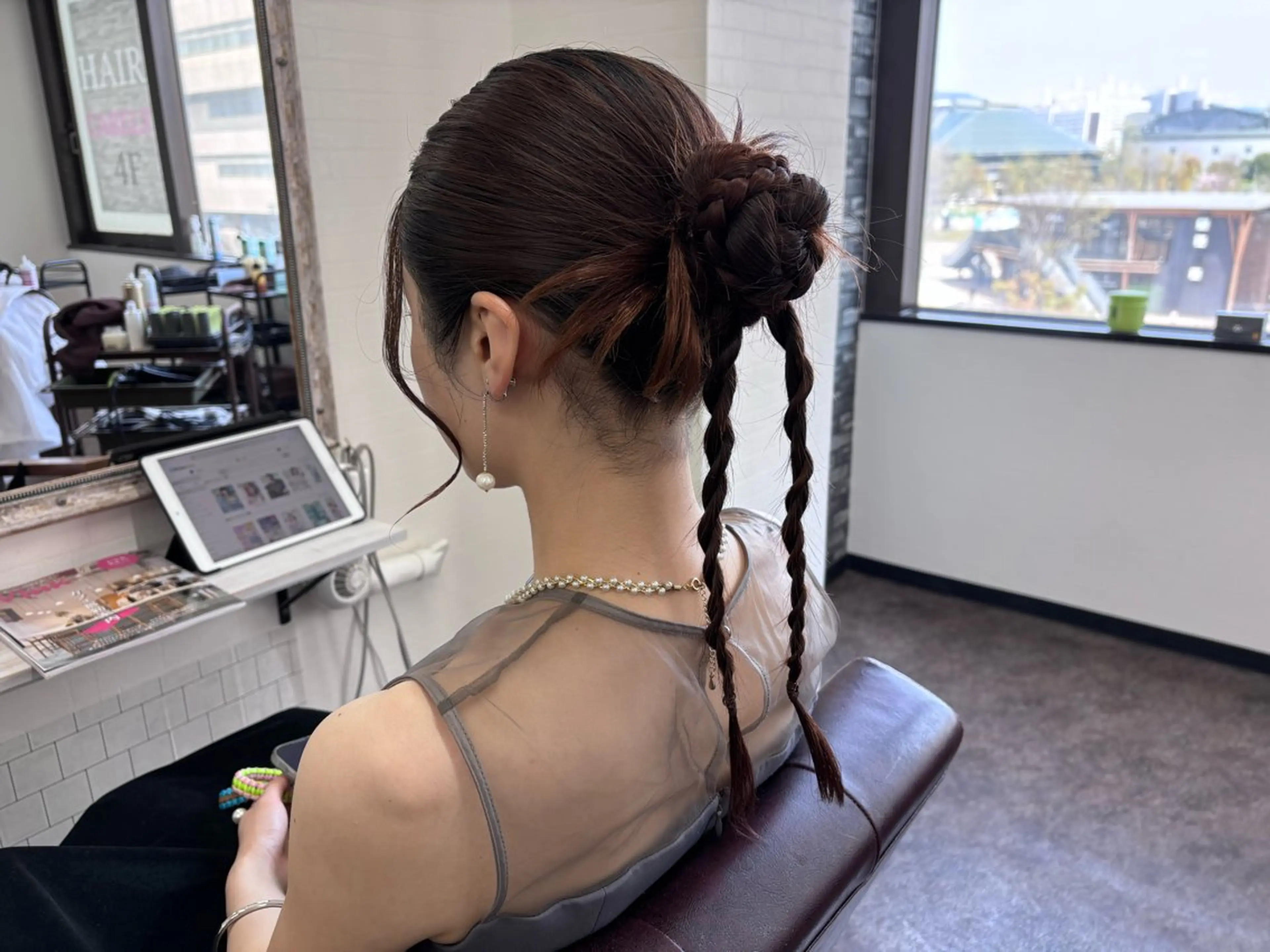 ヘアアレンジ HAIR carelyのヘアスタイル