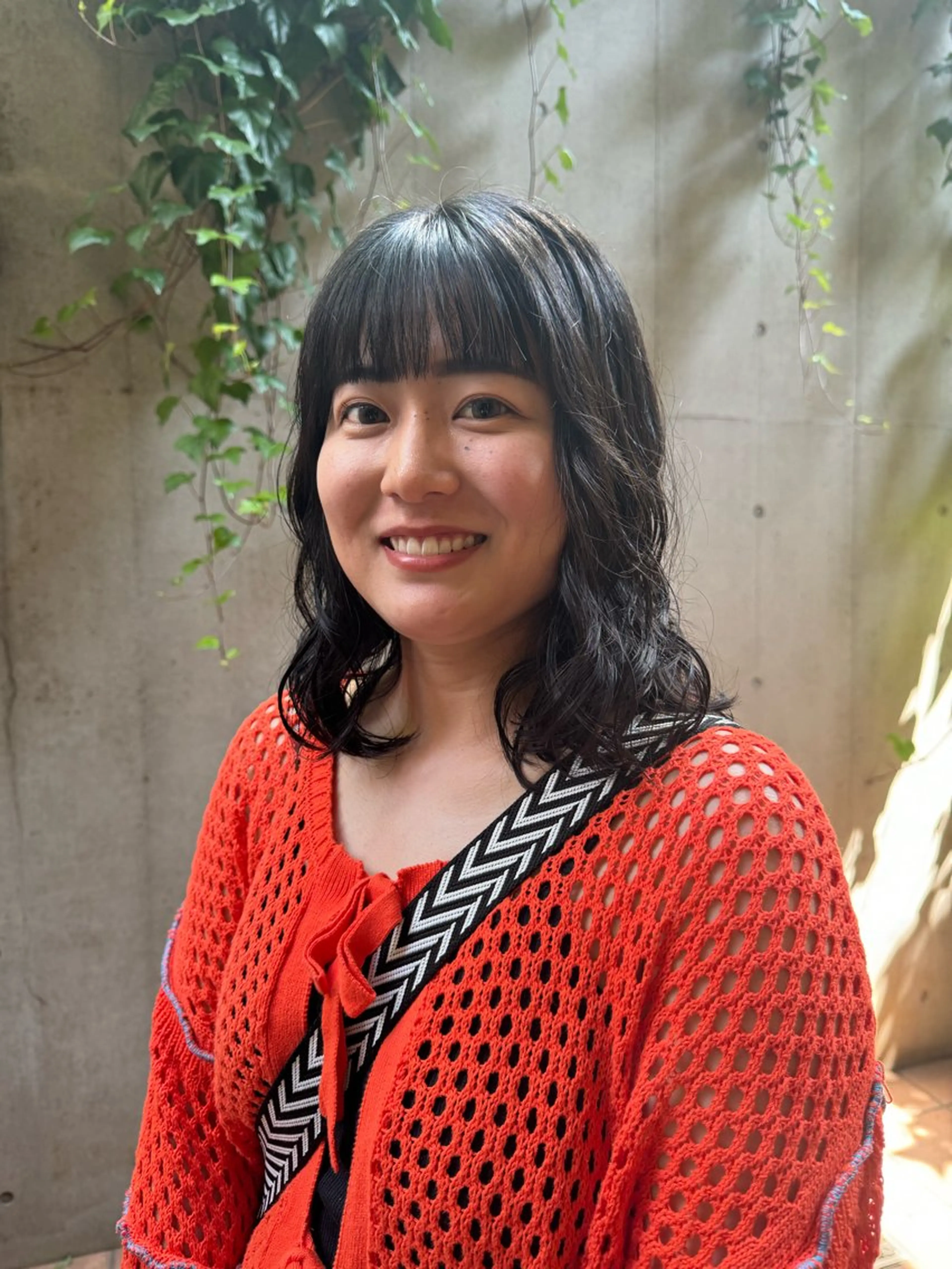 ミディアム カット パーマ なみまきパーマ/ボブ パーマ🌼杉田 萌恵のヘアスタイル