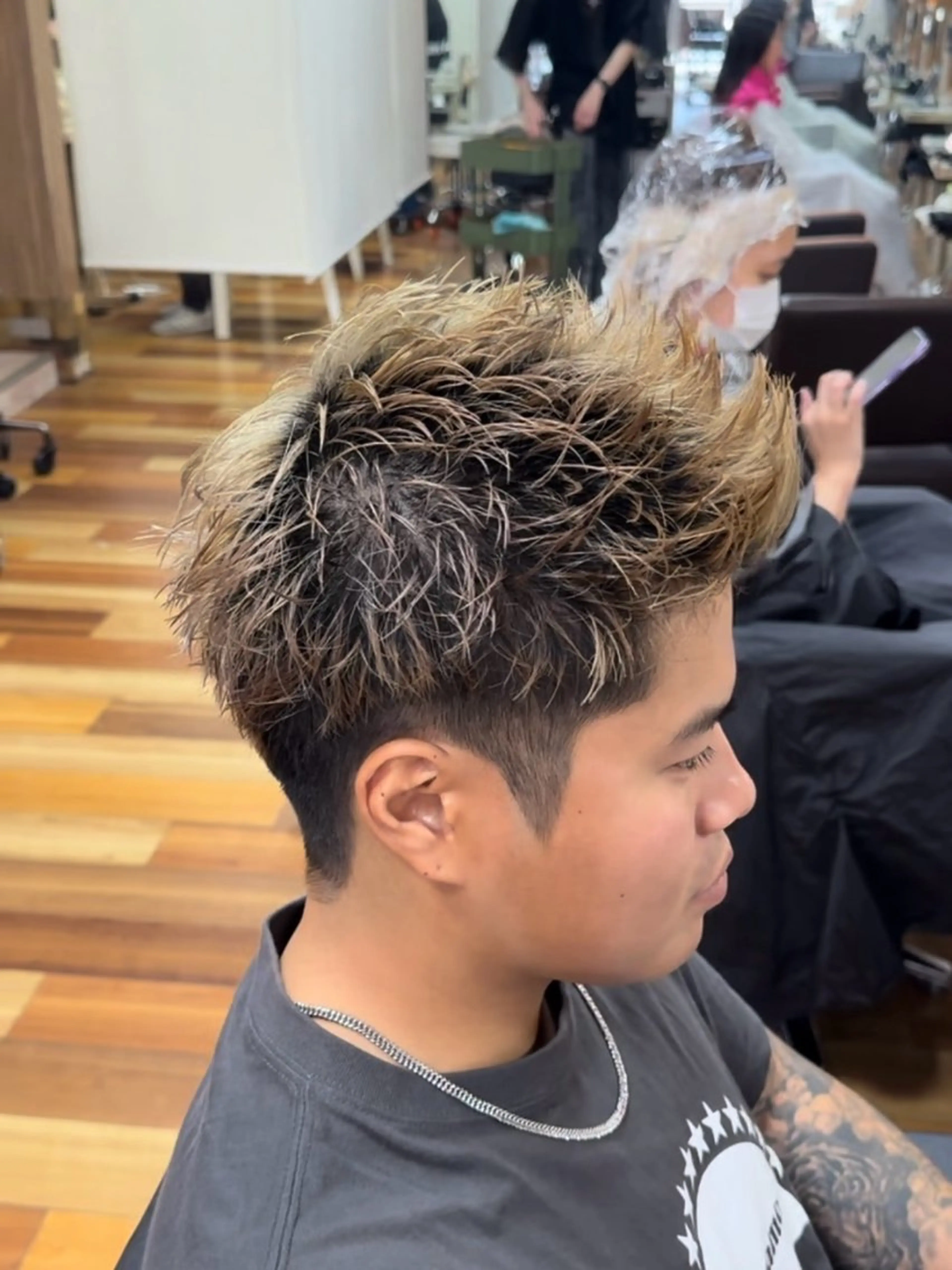 ショート フェードカット ✄杉山来輝金沢文庫のヘアスタイル