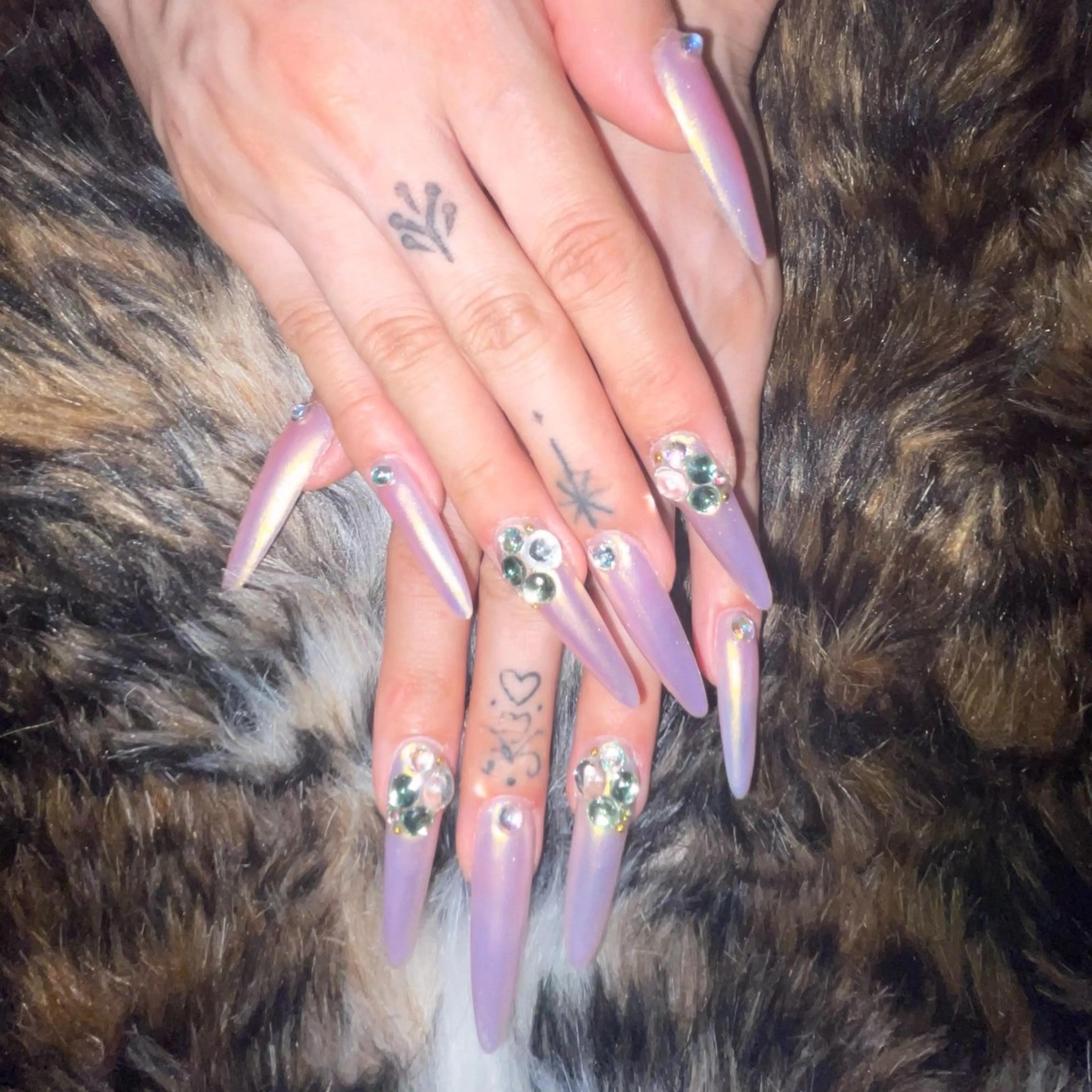 ネイル ロングネイル ハンドネイル WOLTOKYO池袋 ★chiakiのネイルデザイン