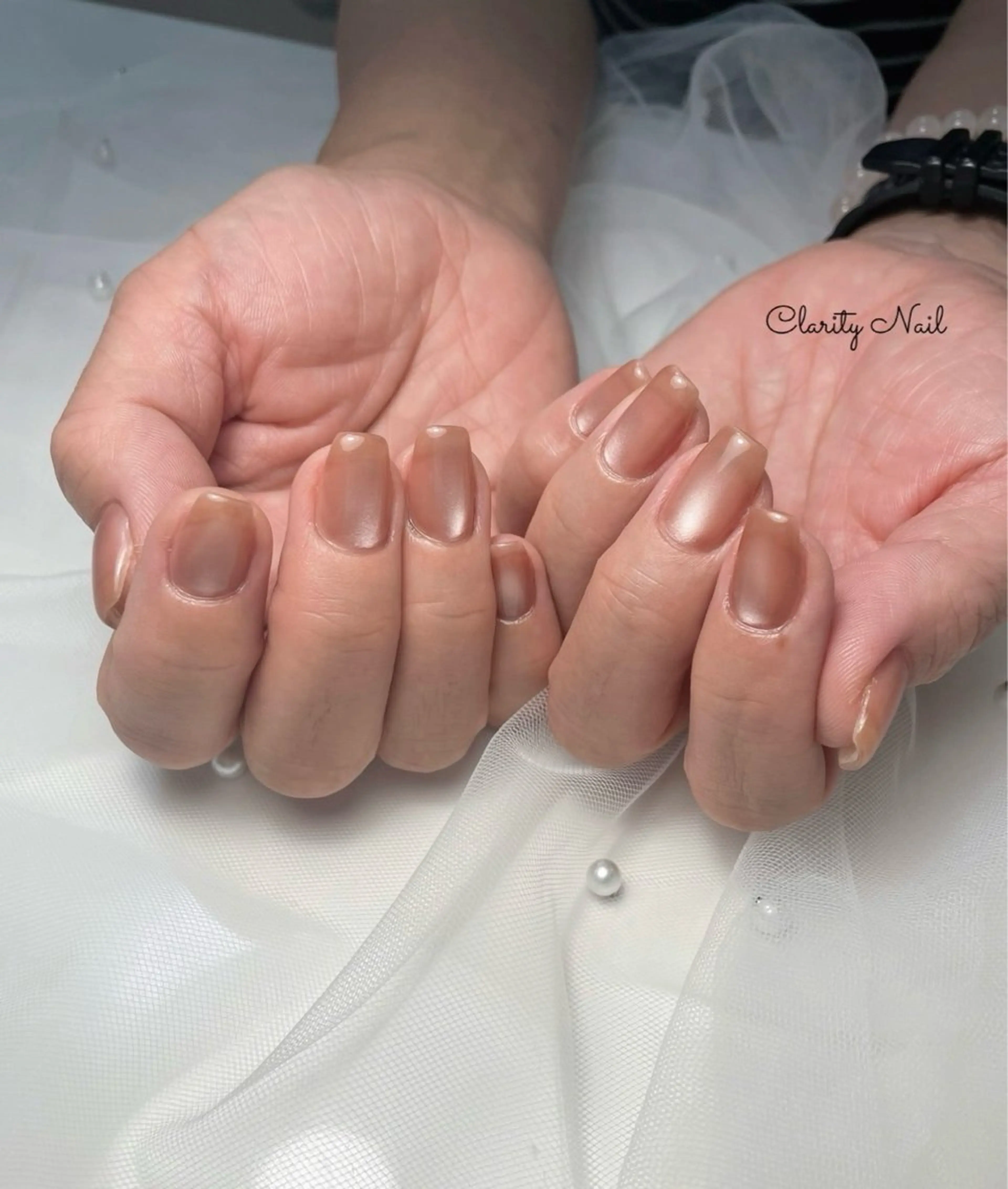 ネイル ワンカラーネイル ハンドネイル Clarity Nailのネイルデザイン