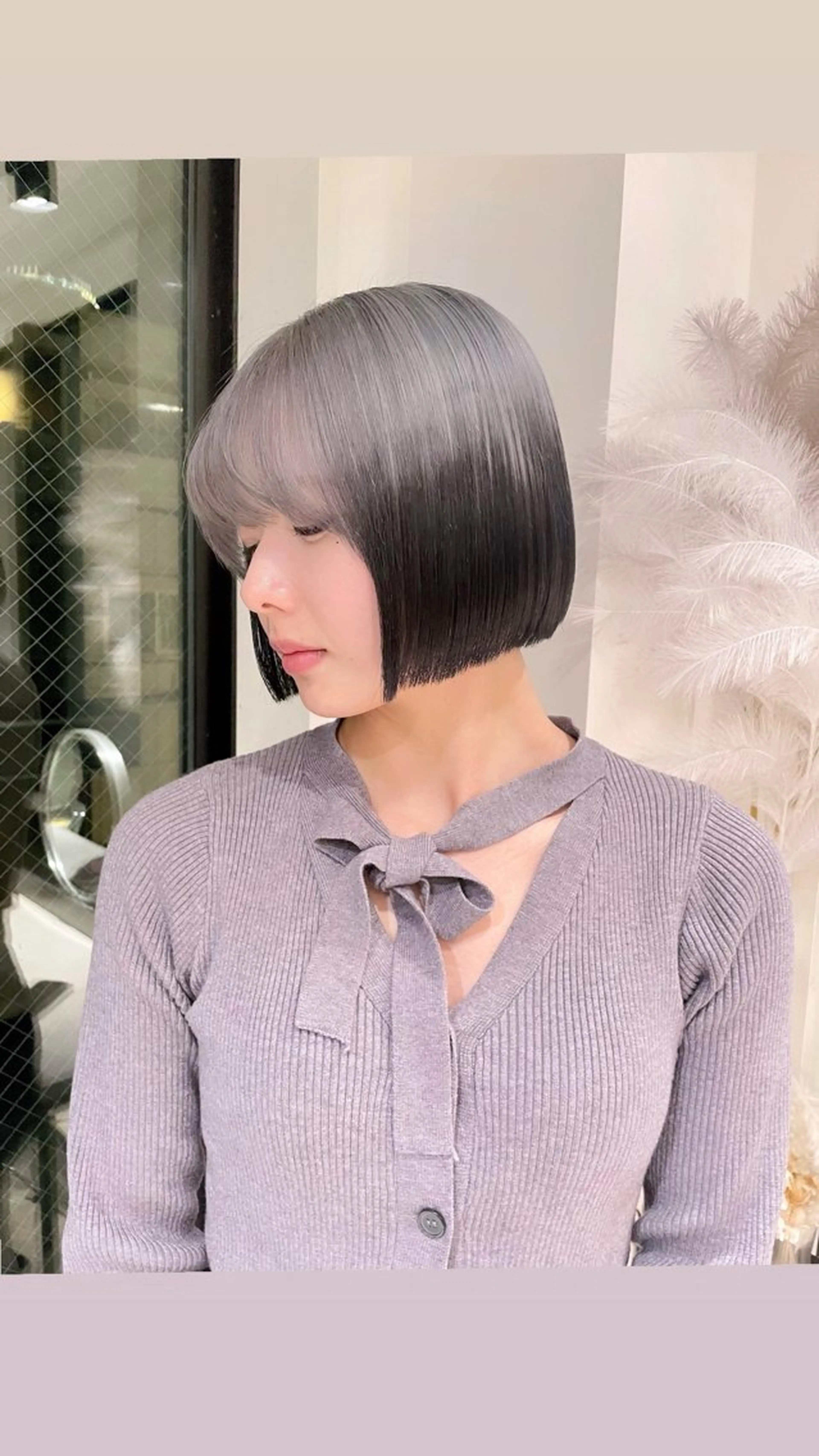 ショート GO TODAY SHAiRE SALON 原宿本店所属・REINA/ブリーチ /ハイトーン/原宿のヘアスタイル