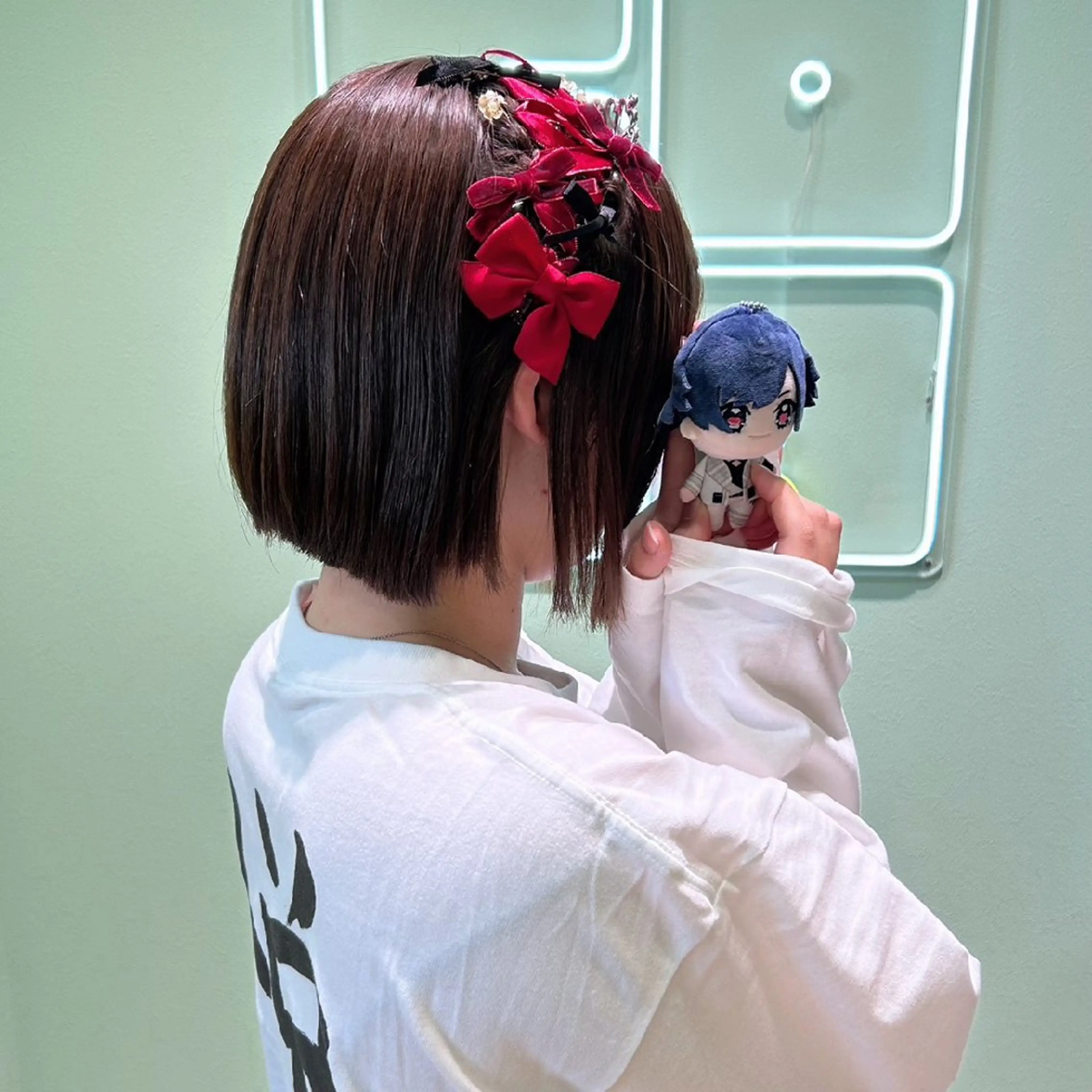 ‎🩷推し活、イベントヘアメ‎‎🩷ボブアレンジ✨の写真