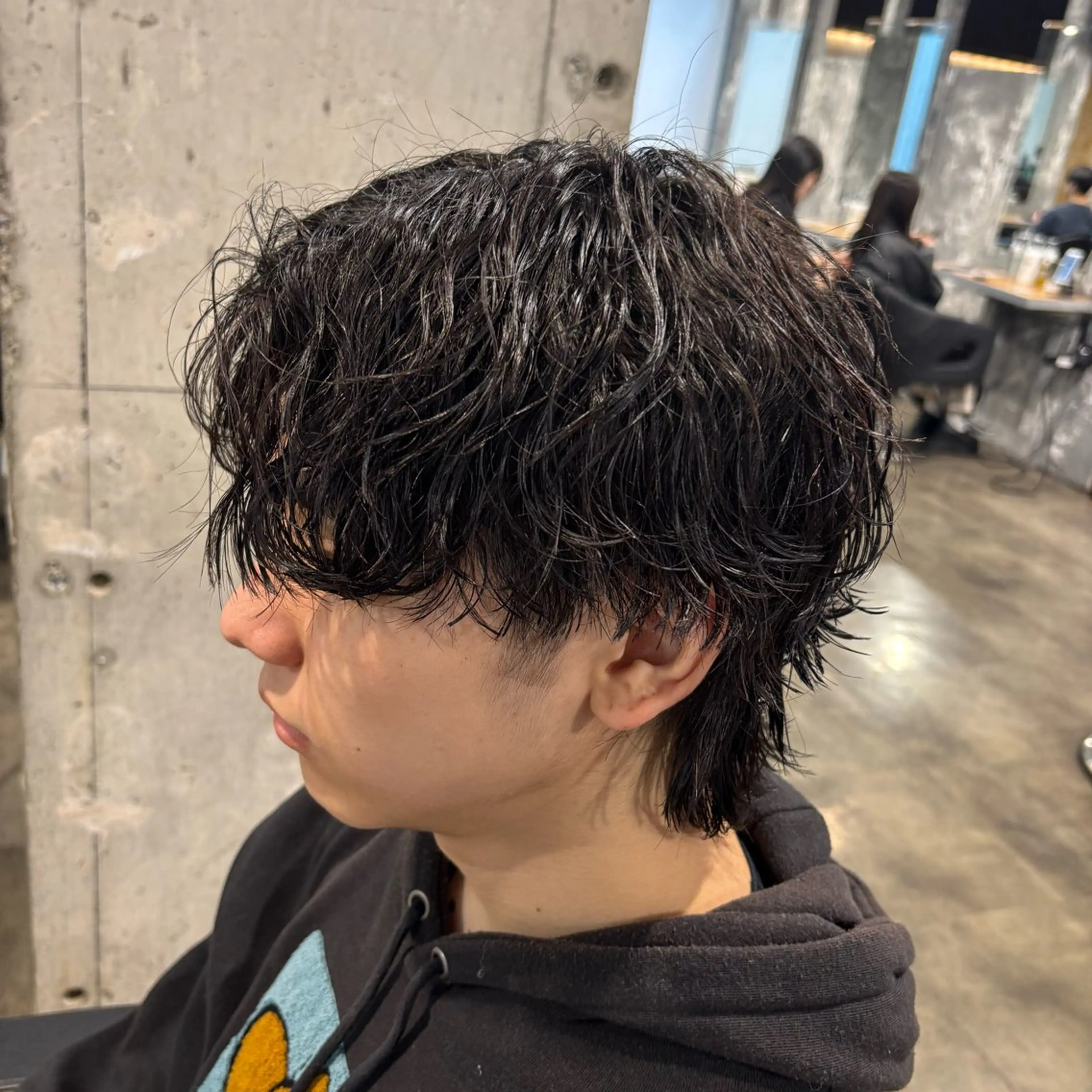 メンズ カット フェザーパーマ職人 🪽yutoのヘアスタイル