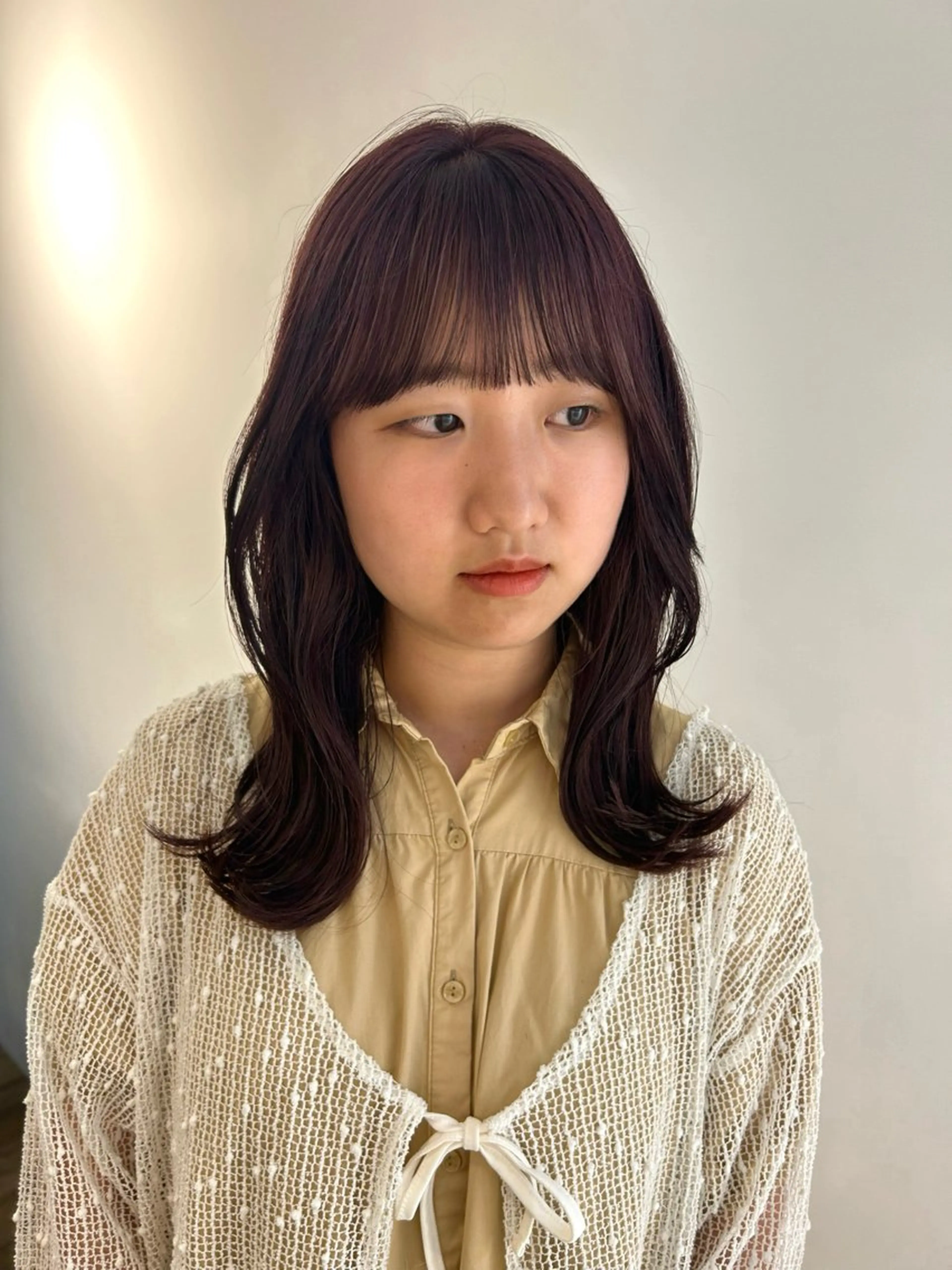 セミロング Ata.所属・kubo nozomiのヘアスタイル