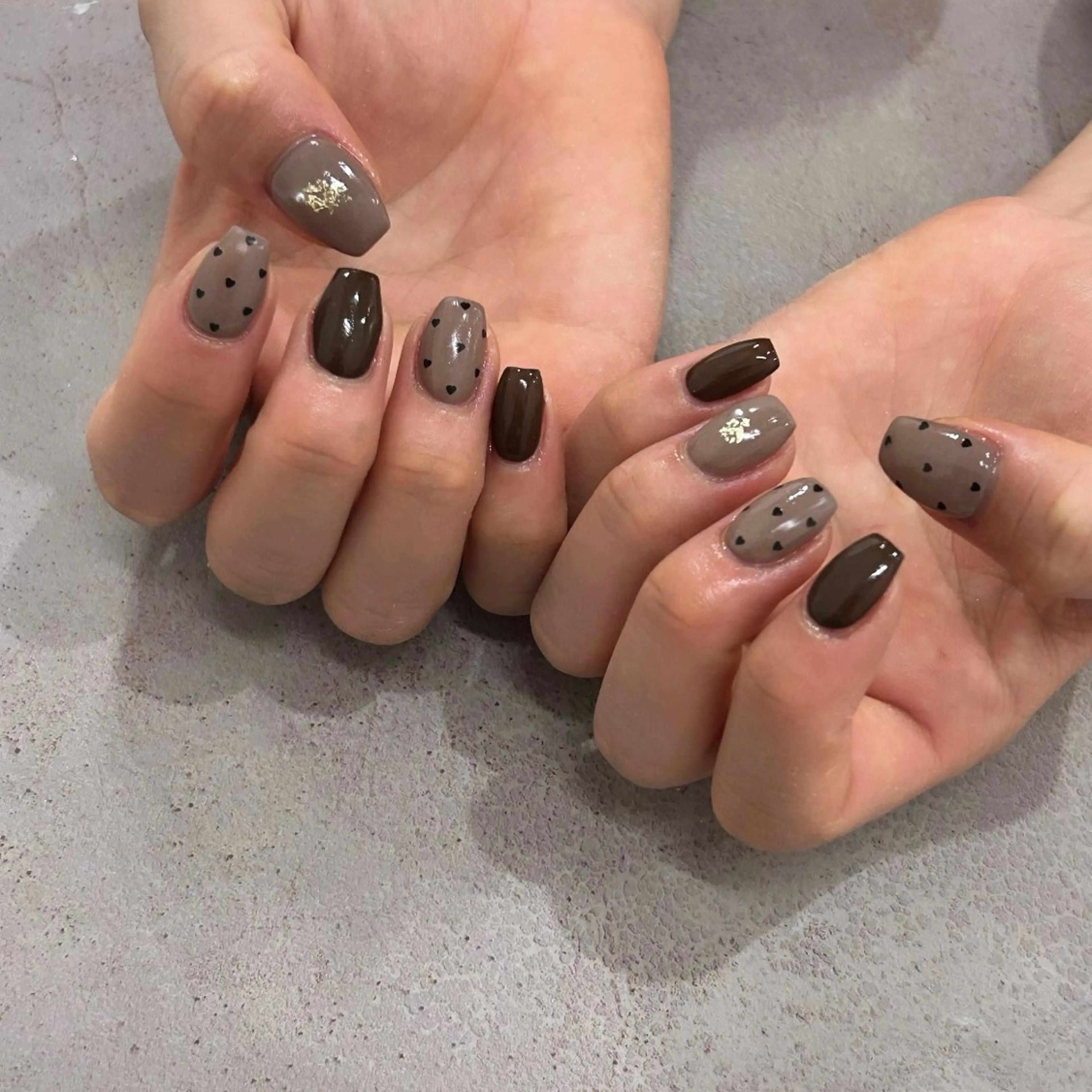 モデル様急募！オフありハンドシンプルアートの写真