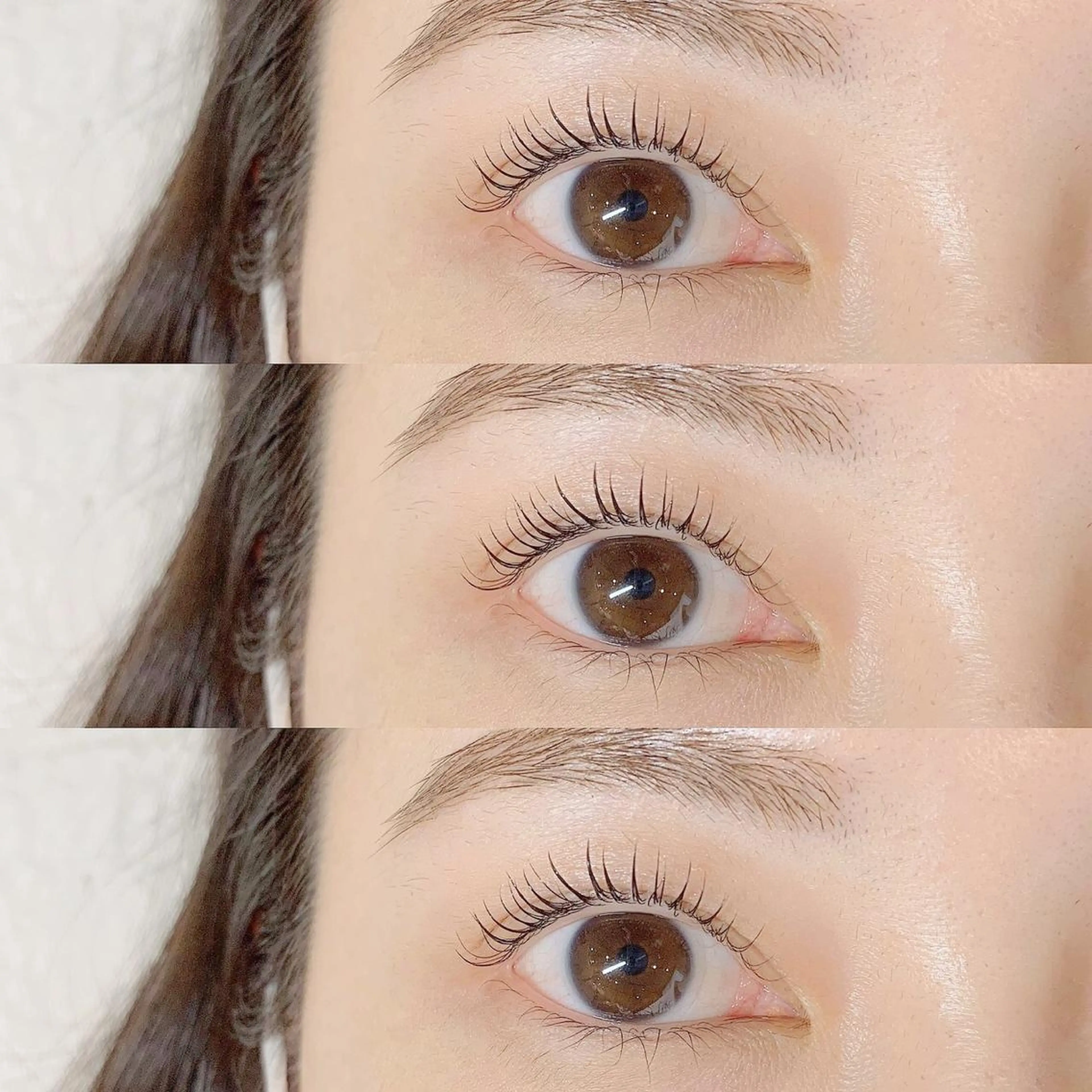 マツエク・マツパ パリジェンヌラッシュリフト まつげパーマ 下まつげエクステ 一重×まつ毛パーマ マツパ Riho/博多/ まつげパーマ/LEDのマツエク・マツパデザイン