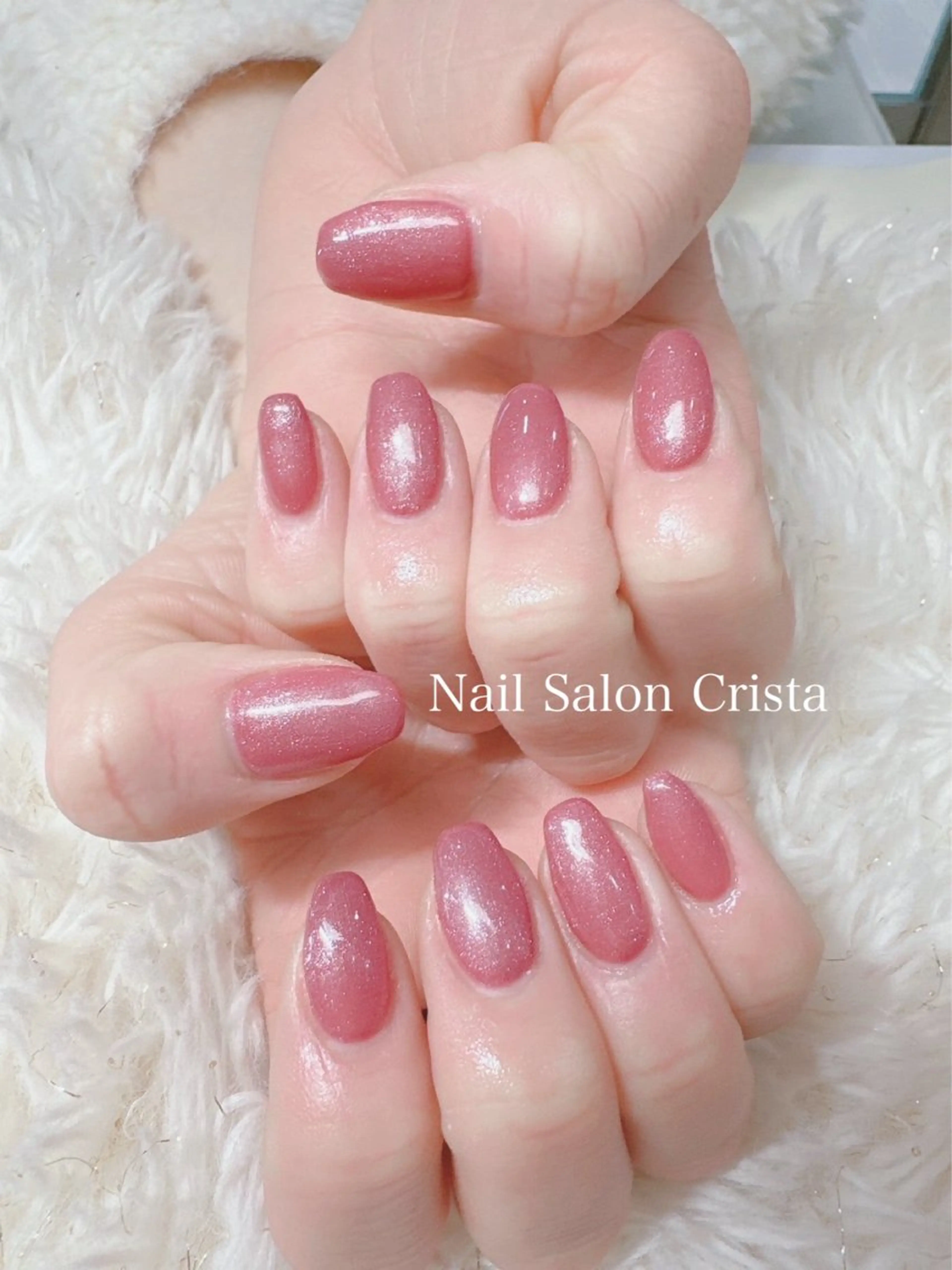 ネイル フットネイル ジェルネイル ラメ(グリッター) マグネットネイル オフィスネイル ハンドネイル NAILSALON CRISTA所属・🤍CRISTA yui🤍のネイルデザイン