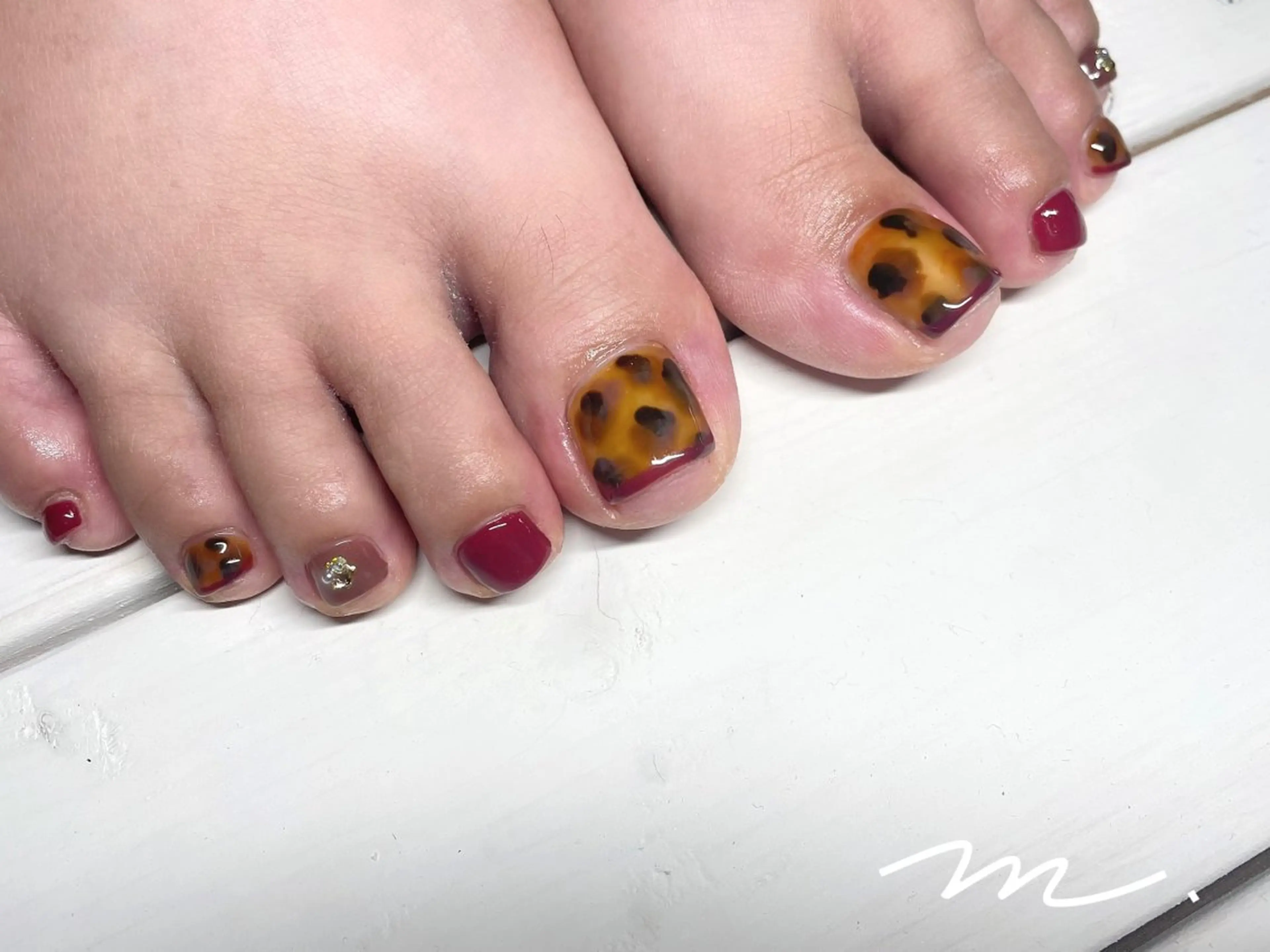 ネイル フットネイル Mare nailのネイルデザイン