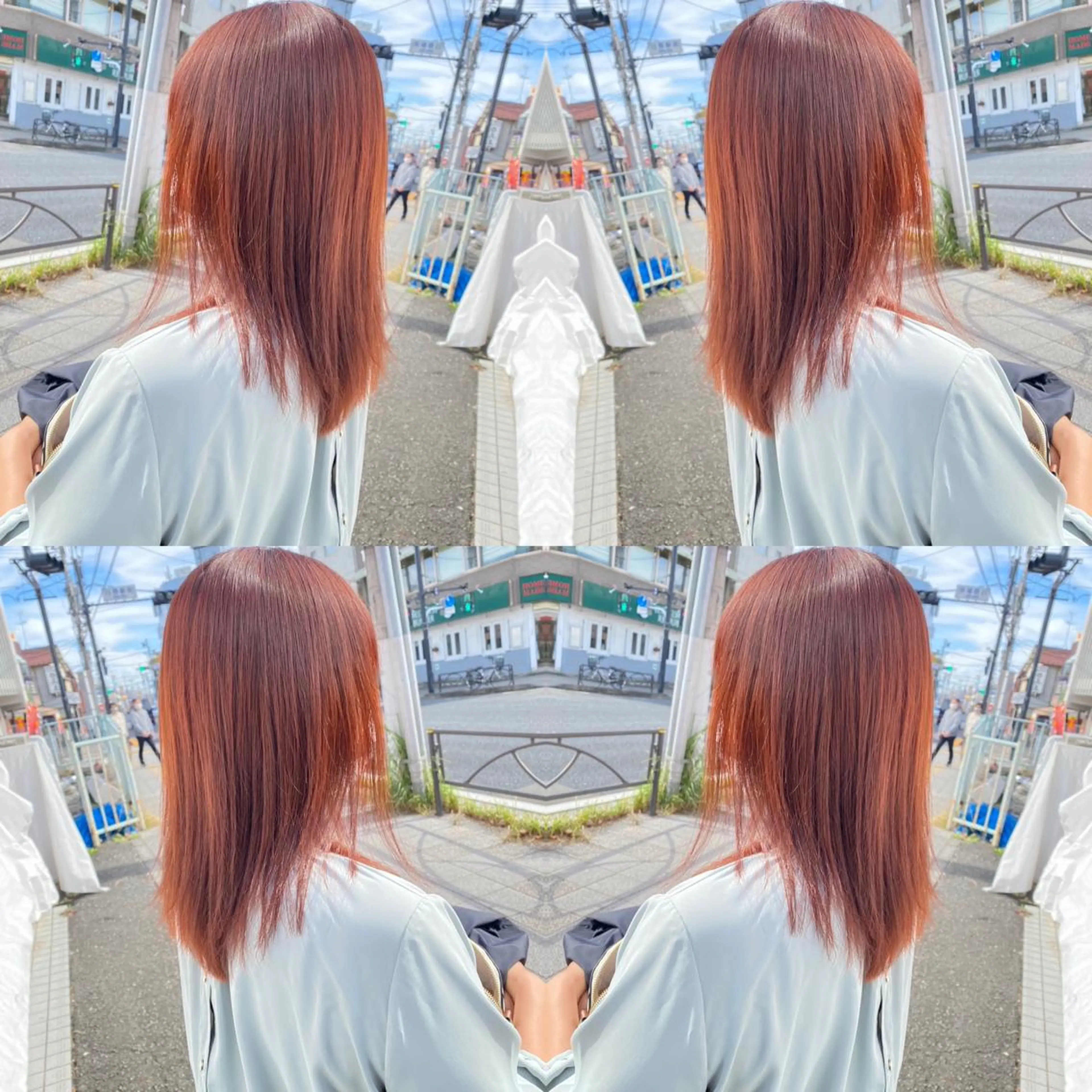 カットー✨うる艶になる髪質改善カラー✨話題のイルミナカラー🍎美髪を手に入れよう🍎の写真