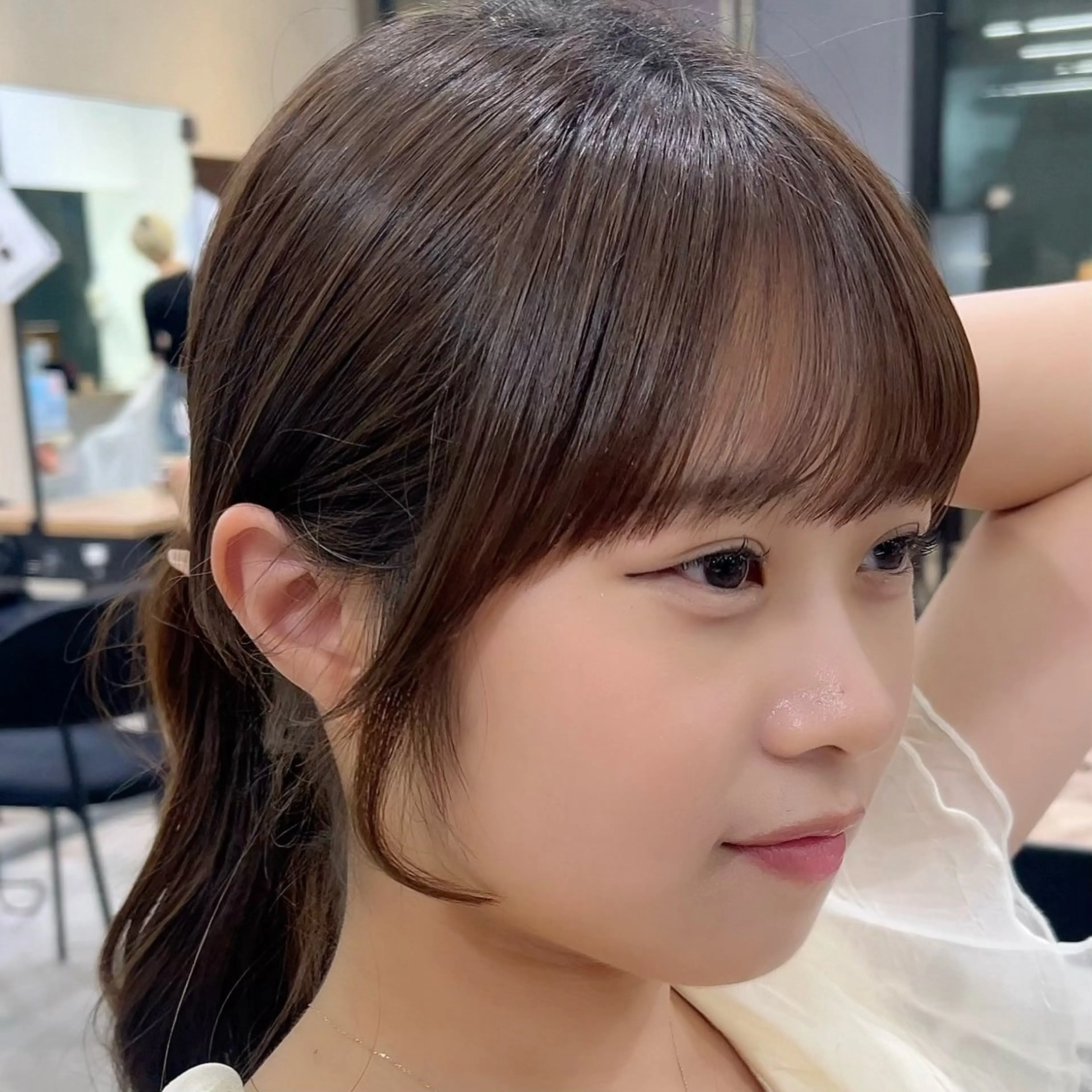 ✨【朝の味方】前髪ストレート（自然な仕上がり）の写真