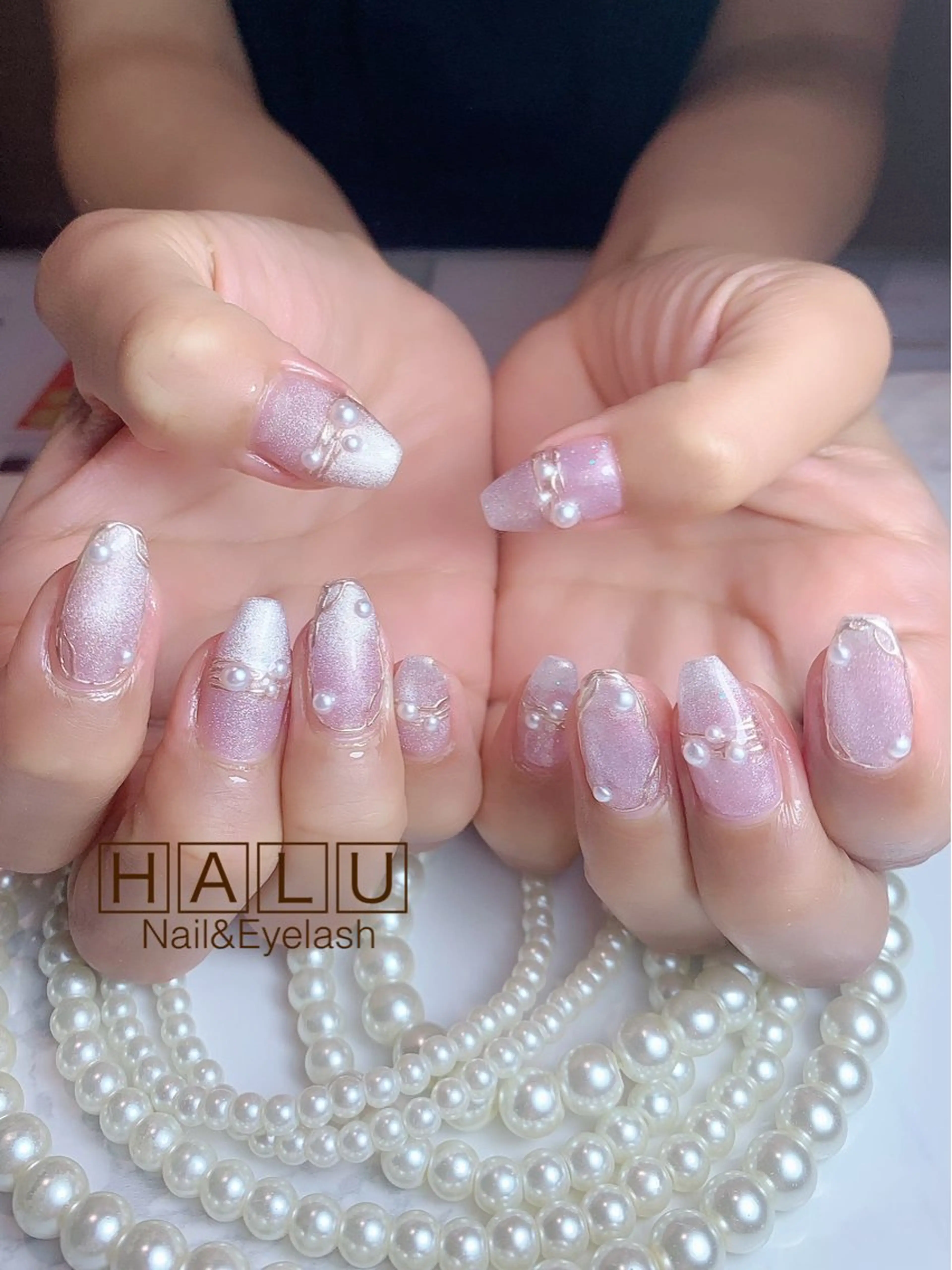 ネイル マグネットネイル HALU ハルのネイルデザイン