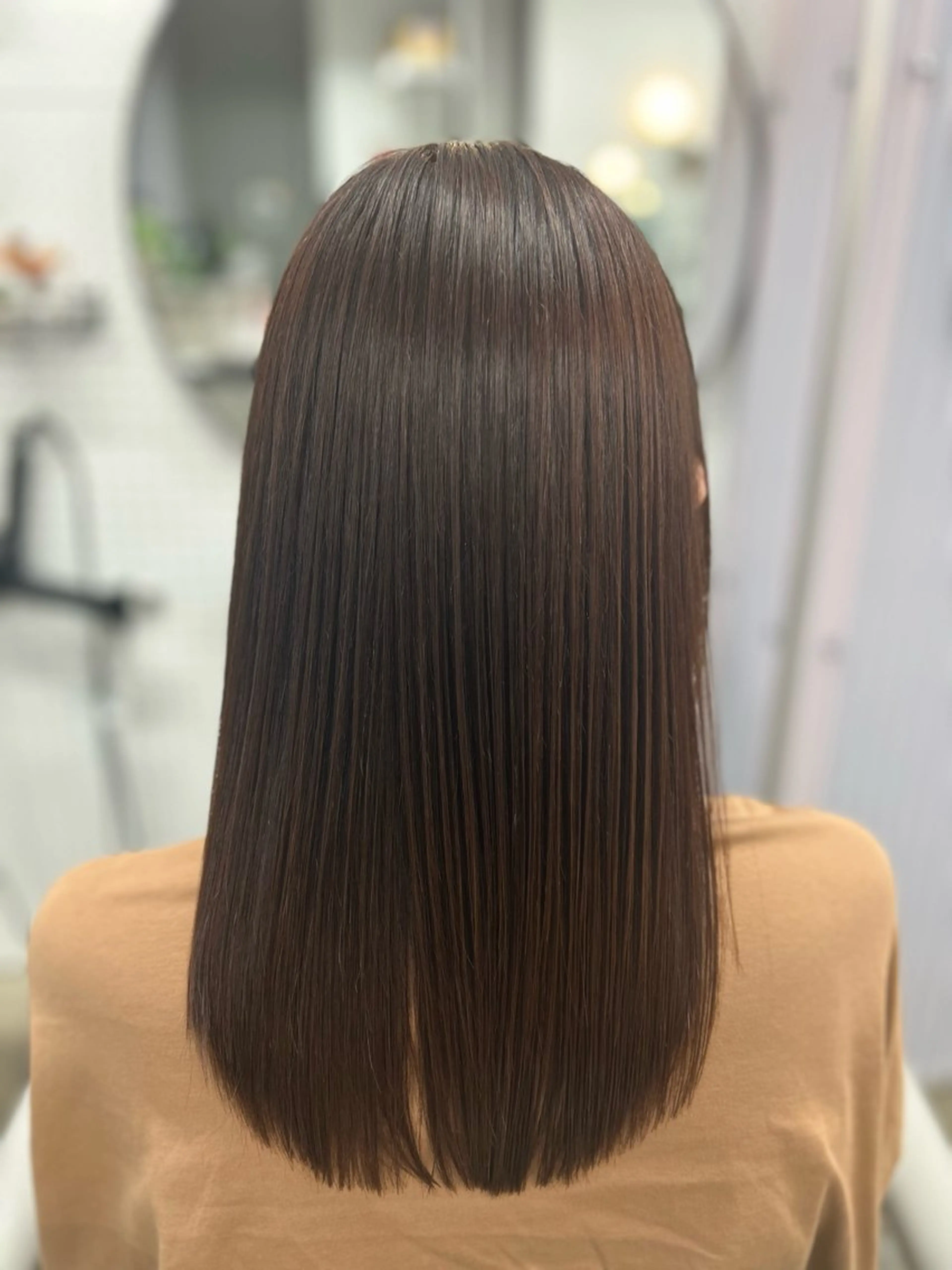 【髪質改善×縮毛矯正】酸性ストレートの写真