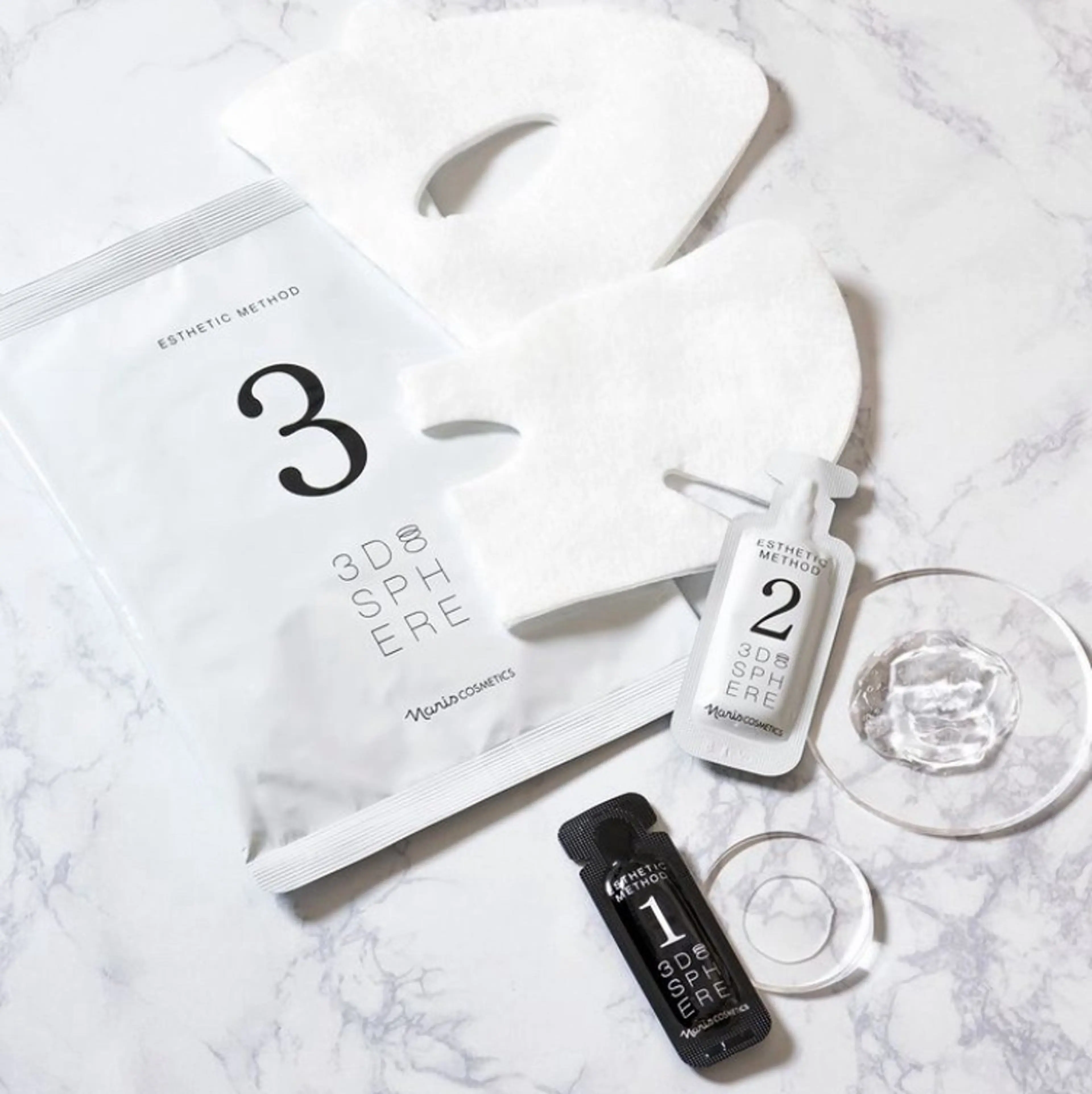 【美白】弾けるたまご肌✨3DスフィアWHマスク【セルフ】の写真