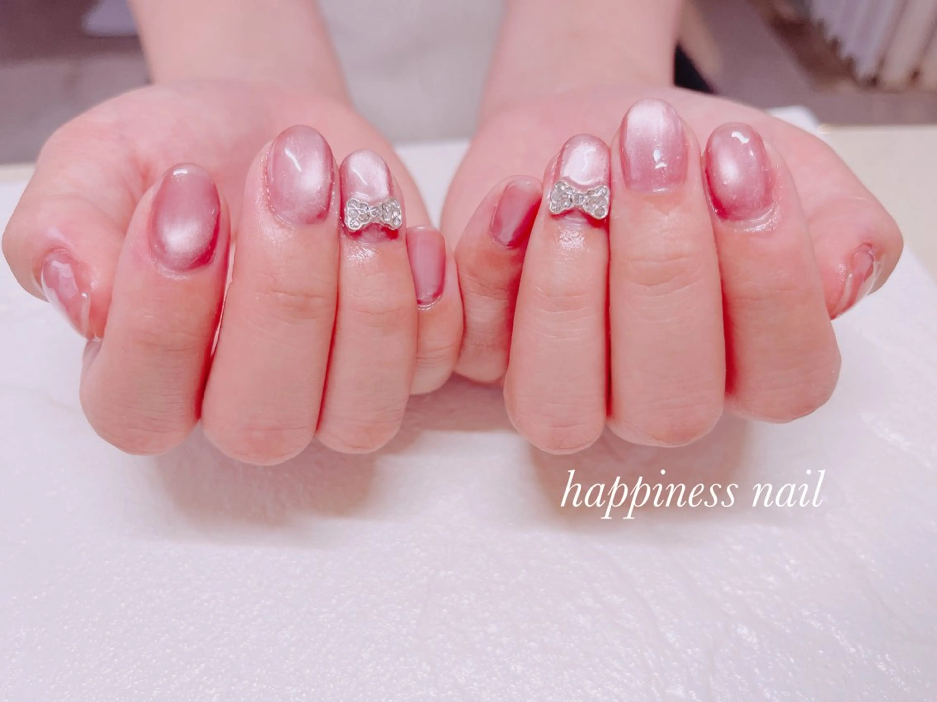 ネイル マグネットネイル happiness nailのネイルデザイン