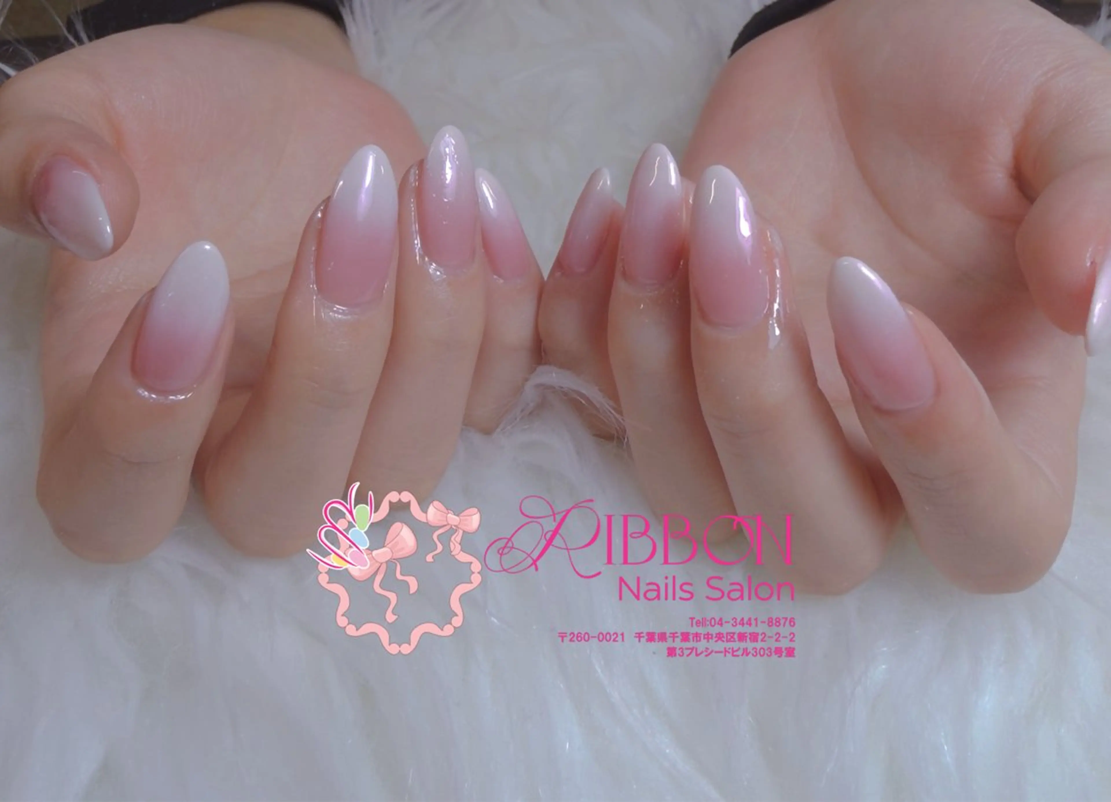 ネイル チークネイル フットネイル フレンチネイル グラデーション 韓国ネイル ハンドネイル Ribbonnail salonのネイルデザイン