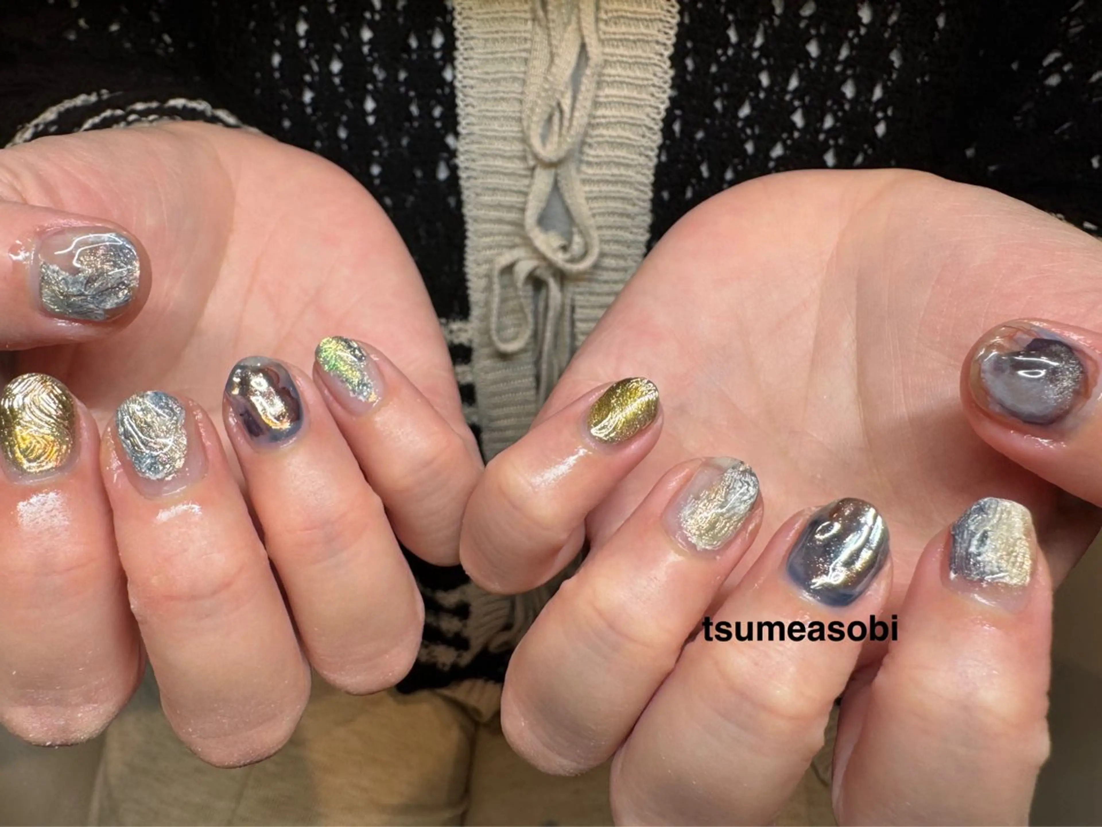 ネイル ニュアンスネイル ハンドネイル tsumeasobi所属・tsumeasobi 🪬macoのネイルデザイン