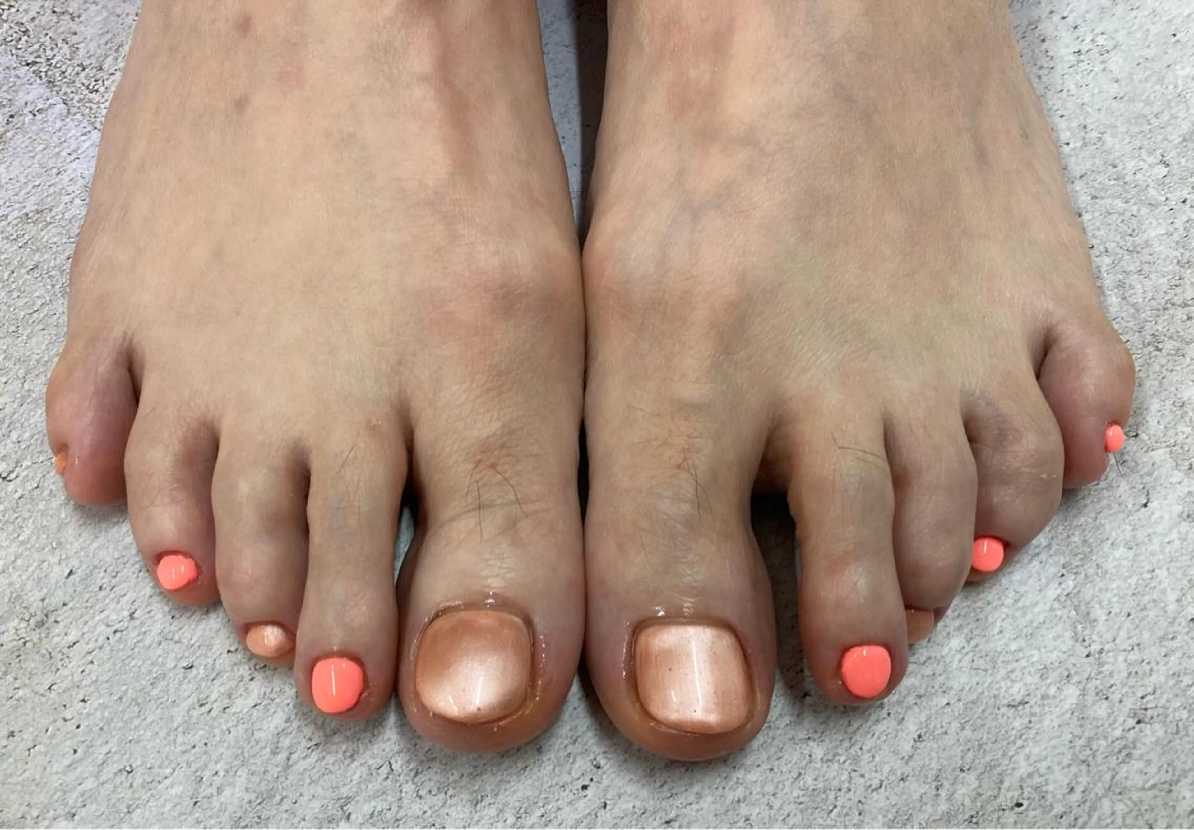 ネイル フットネイル ワンカラーネイル Maple所属・Maple saronのネイルデザイン