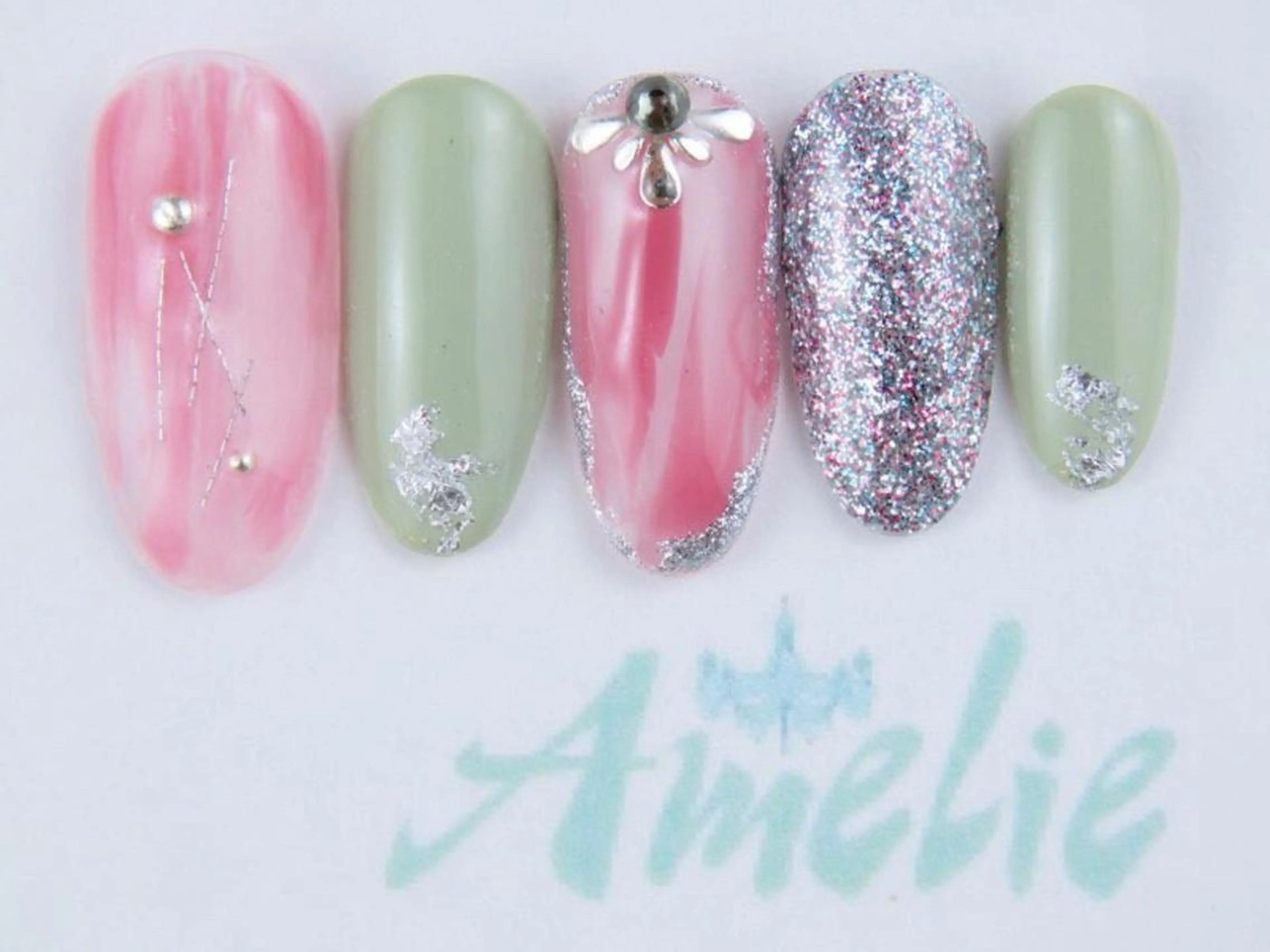 ネイル いちじゅう あおいのネイルデザイン