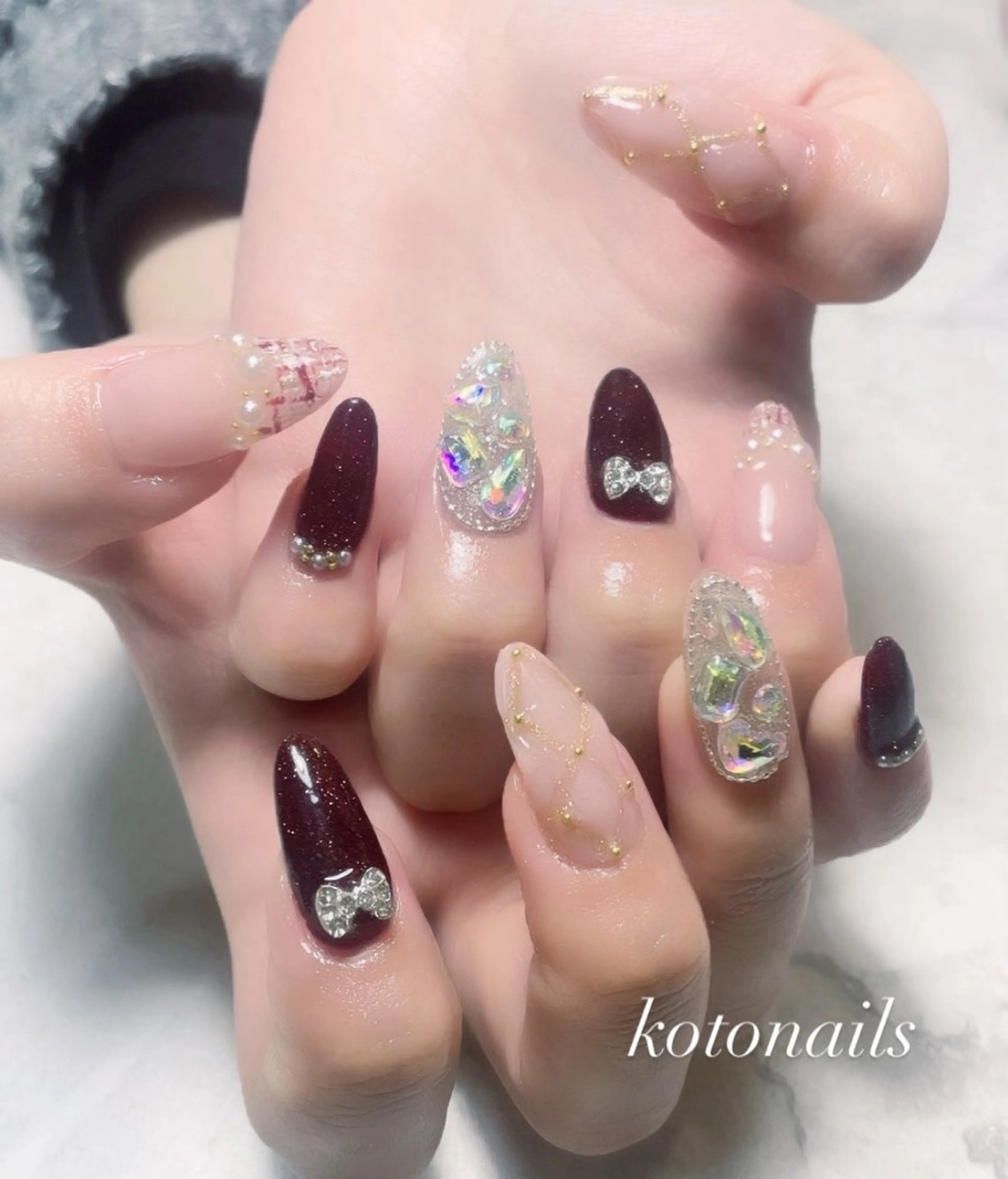 持ち込みアート180分(10本アート)の写真