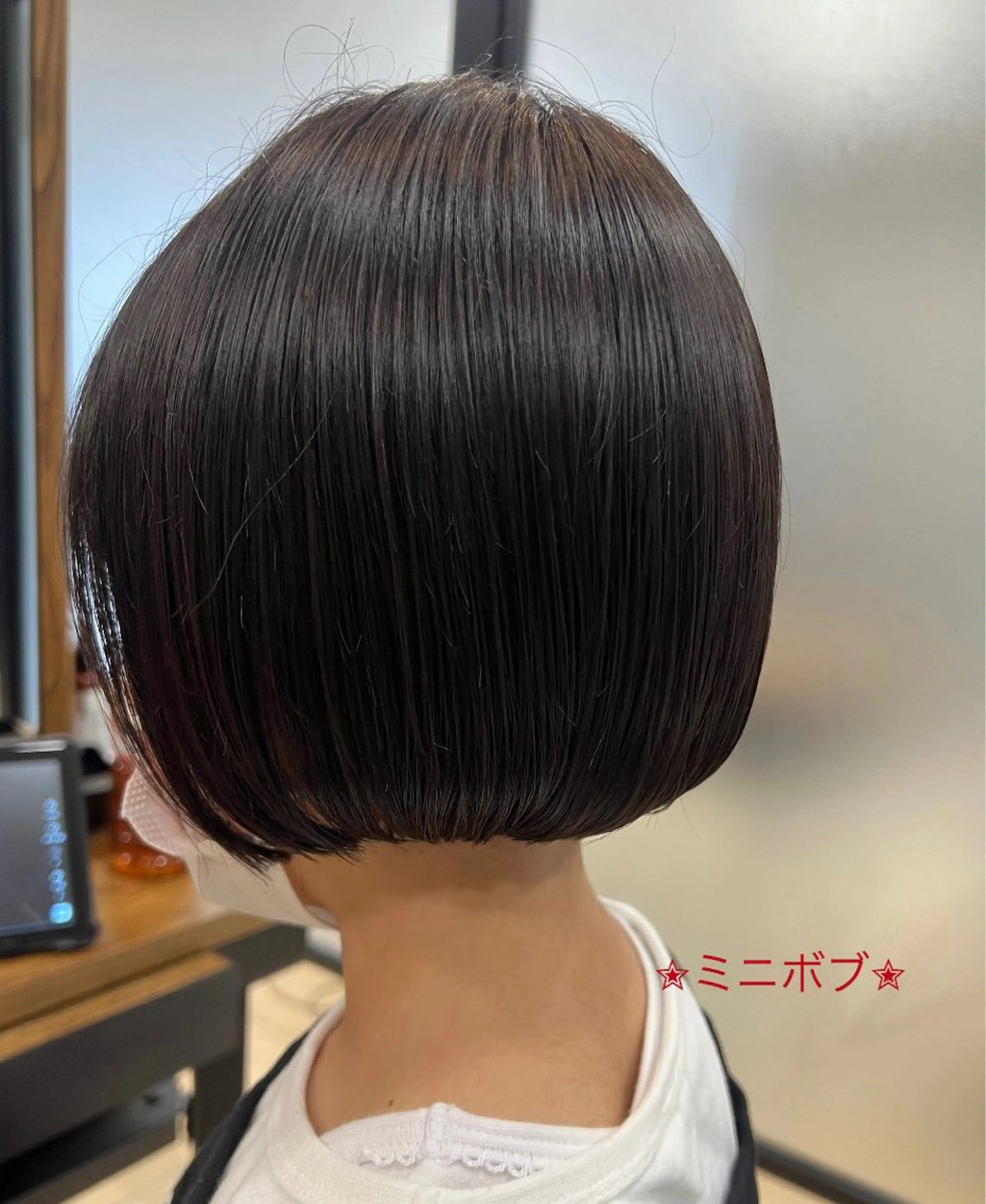 ショート キッズ LiTA 友田未来のヘアスタイル
