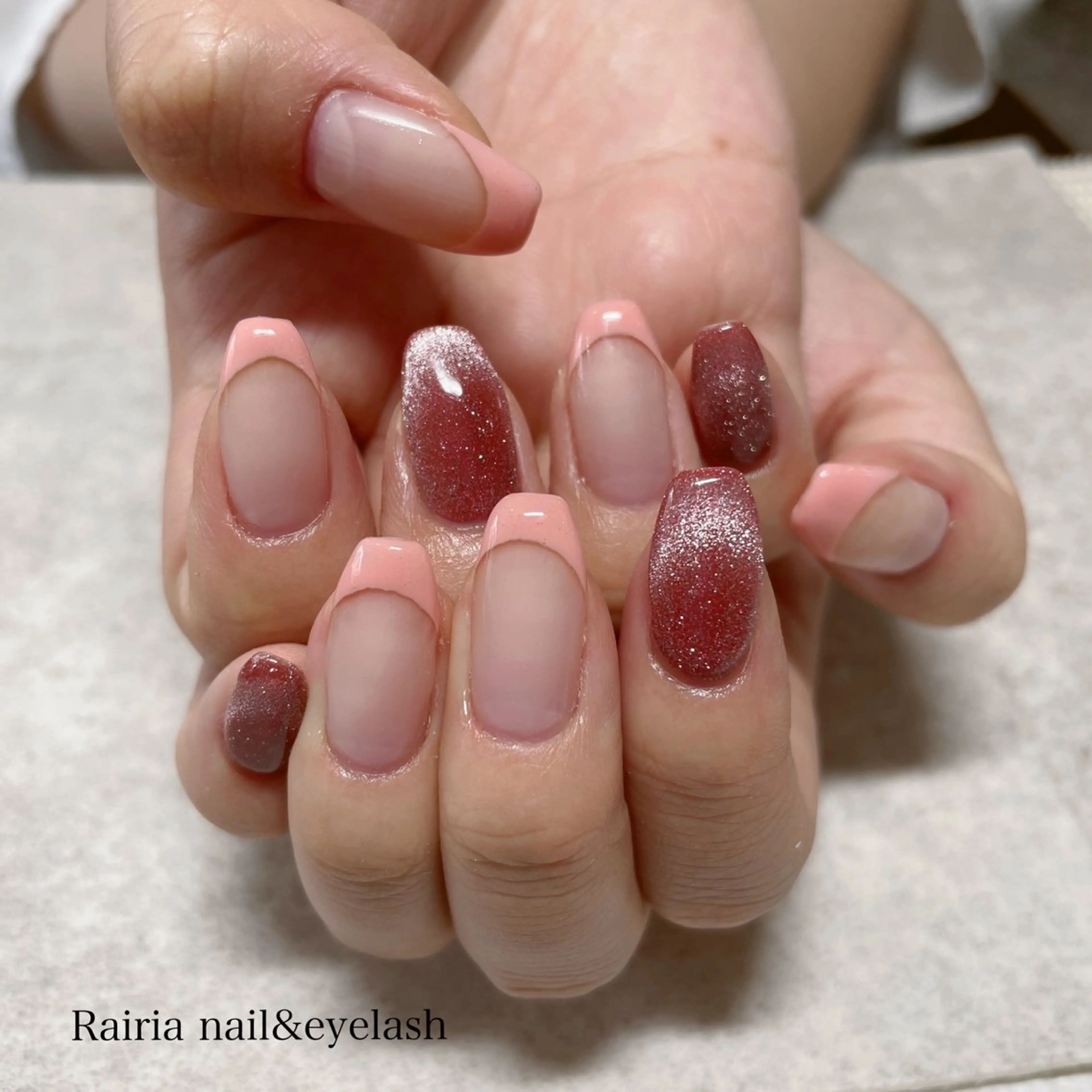 ネイル 持ち込み ハンドネイル Rairia nail&eyelash小岩店所属・Rairianail 小岩店のネイルデザイン