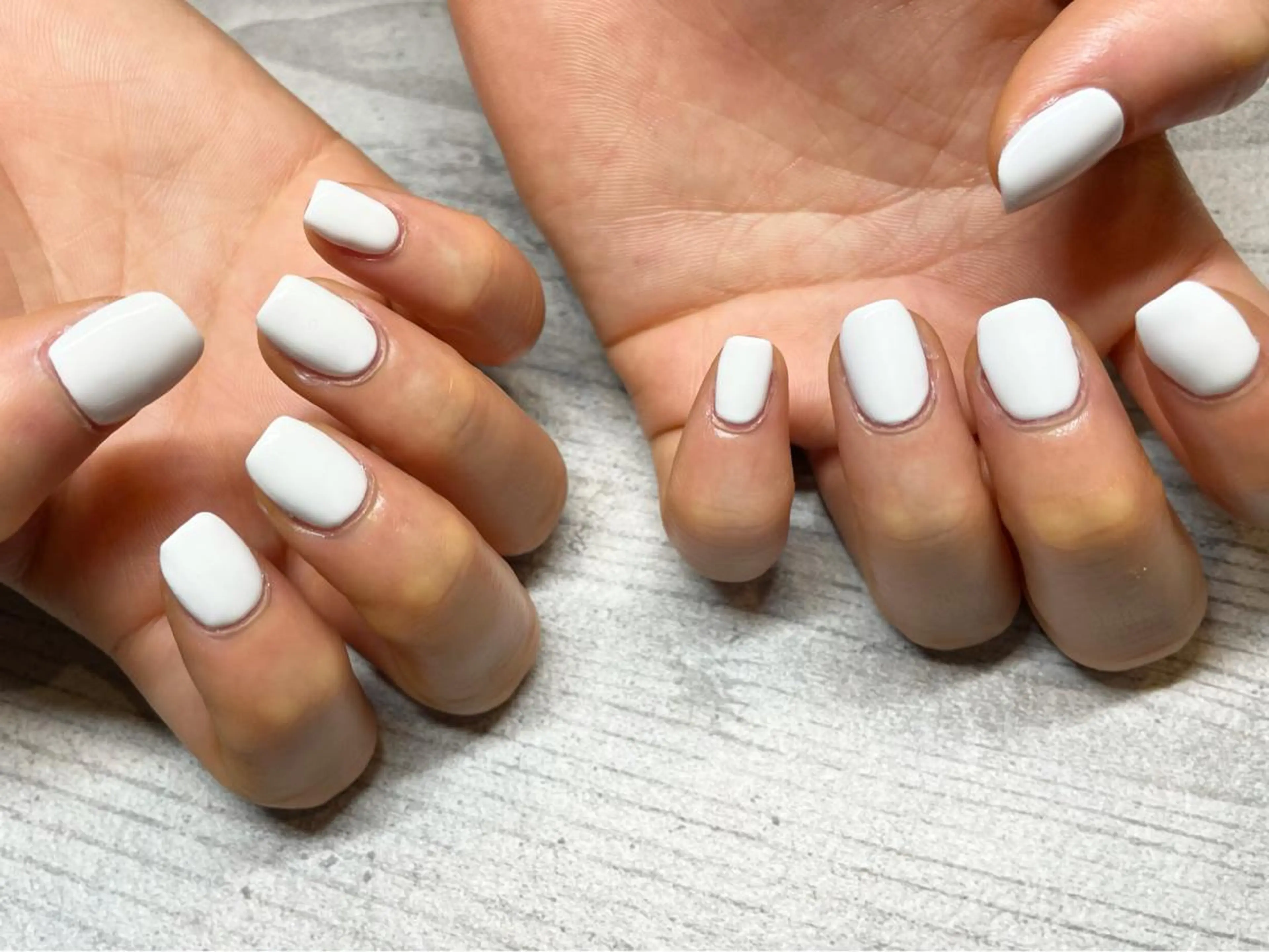 ネイル ワンカラーネイル ささき れいなのネイルデザイン